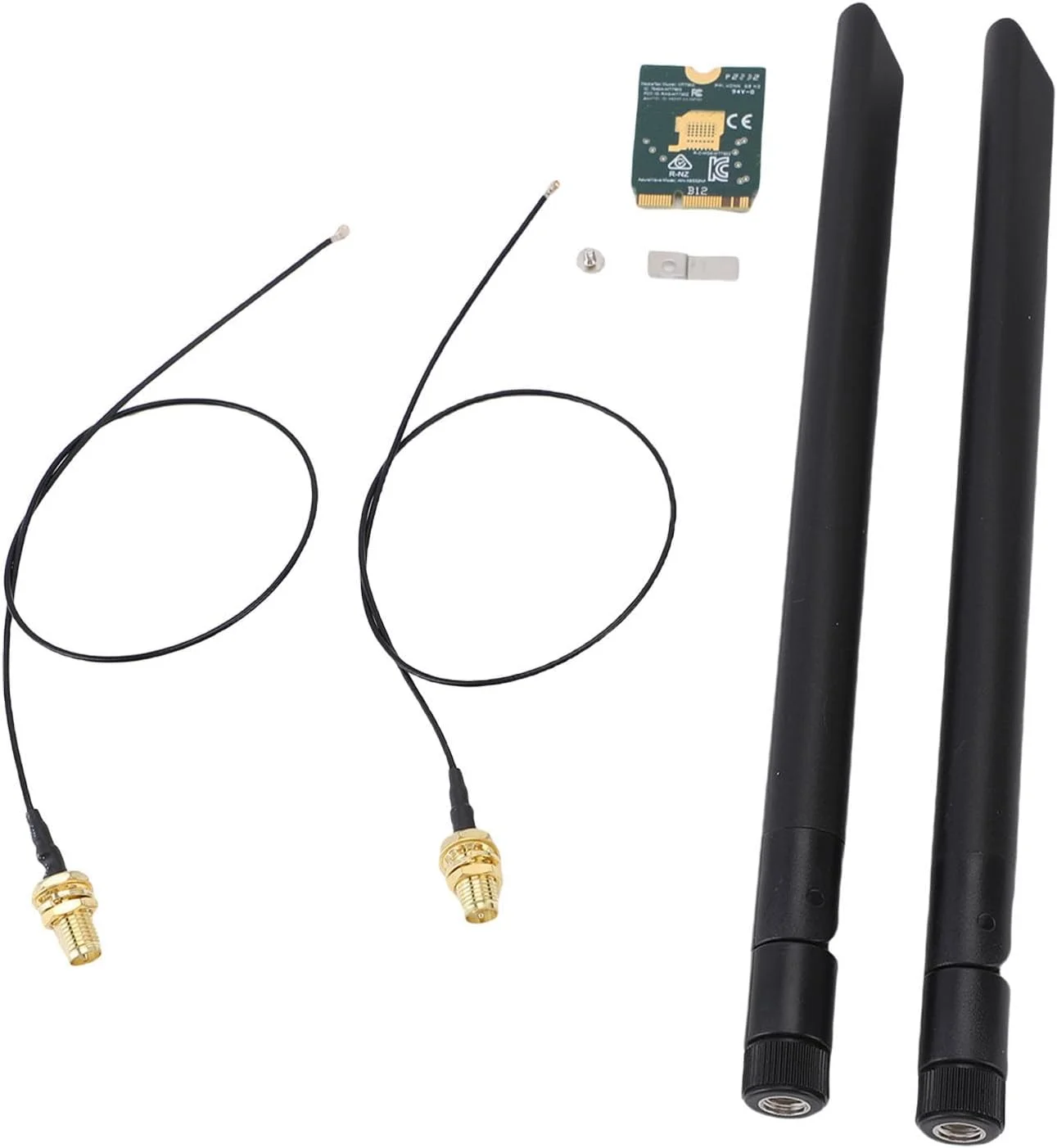 کارت شبکه وای فای 6E مدل Sharainn 5.2، اتصال پایدار با رمزگذاری WPA3، آنتن 8dBi با سرعت 4200 مگابیت بر ثانیه برای تبلت ها و سیستم عامل 10 و 11