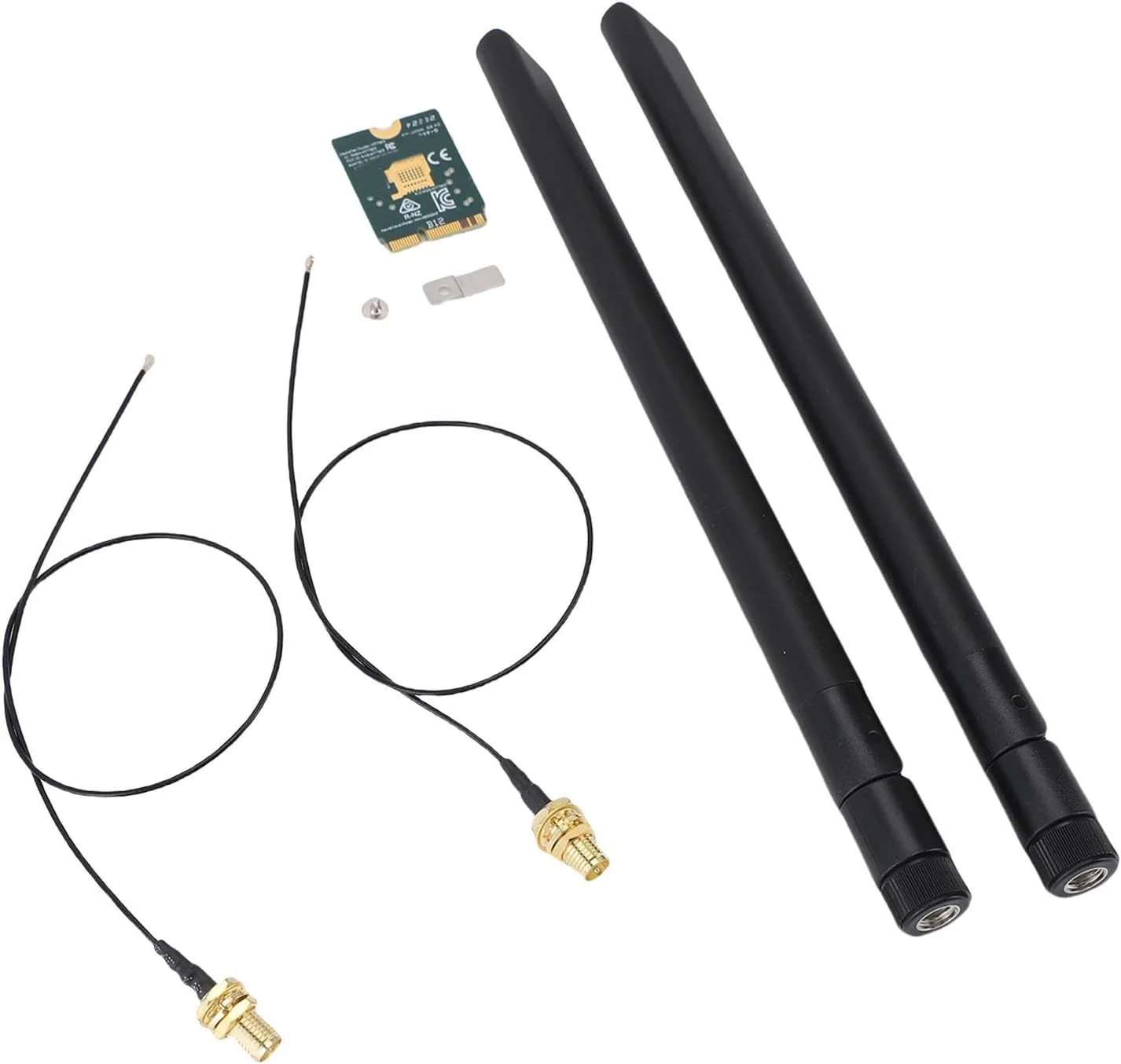 کارت شبکه وای فای 6E مدل Sharainn 5.2، اتصال پایدار با رمزگذاری WPA3، آنتن 8dBi با سرعت 4200 مگابیت بر ثانیه برای تبلت ها و سیستم عامل 10 و 11