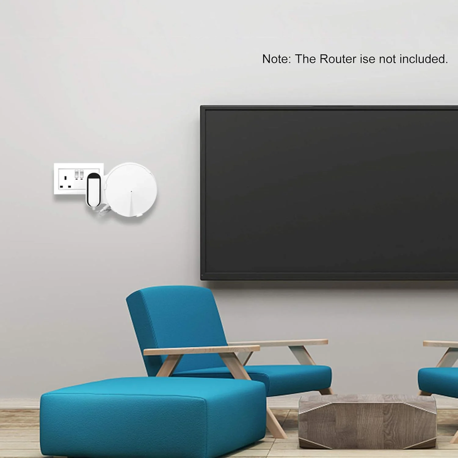 پایه دیواری برای سیستم وای فای مش TP-Link Deco M5، نگهدارنده محکم و صرفه جویی در فضا (S5589US-1)