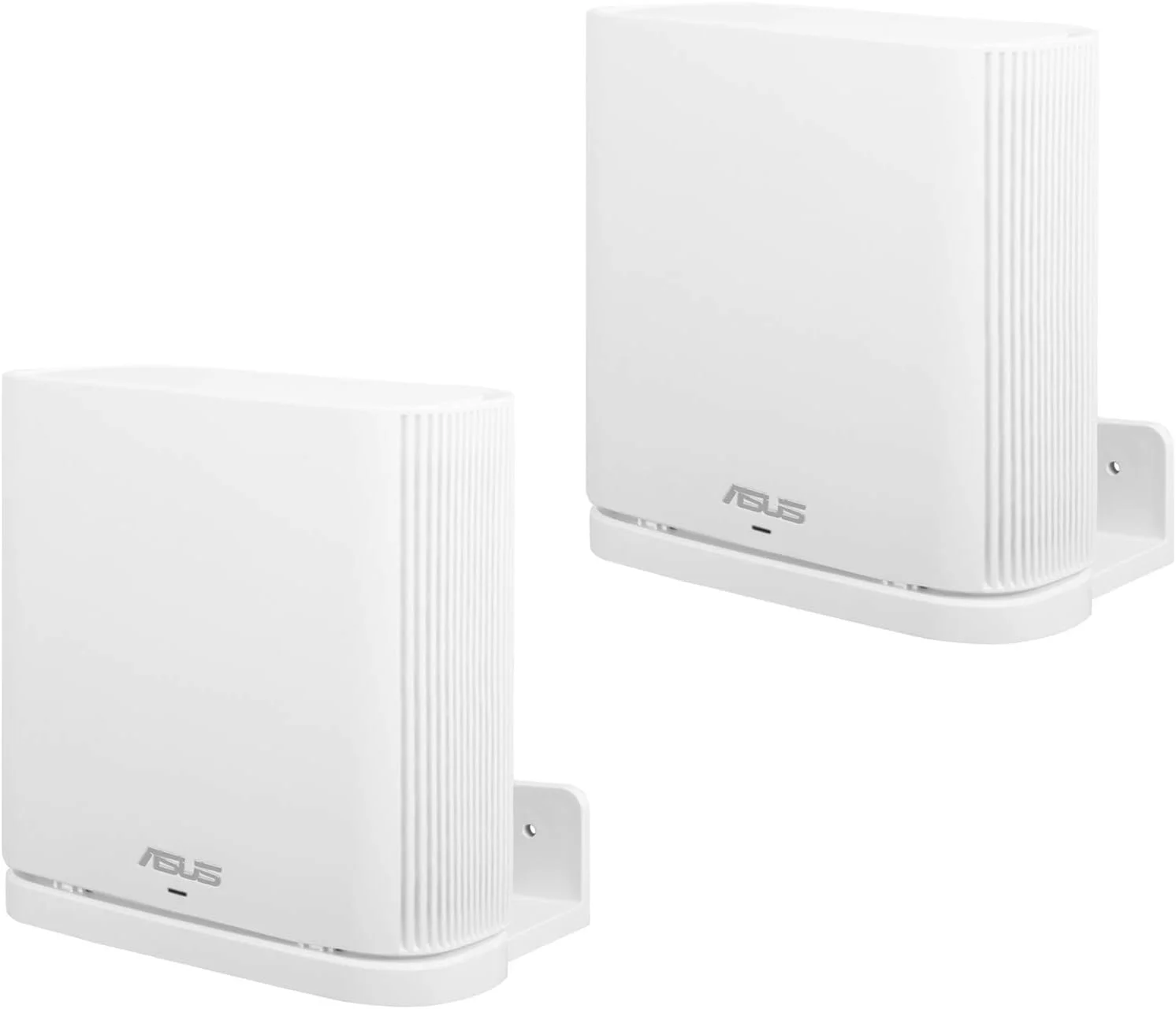 نگهدارنده دیواری برای سیستم مش وای فای 6 ASUS ZenWiFi AX AC (XT8 CT8 XT9) - سازگار با ASUS ZenWiFi AX AC (سفید - بسته 2 عددی)