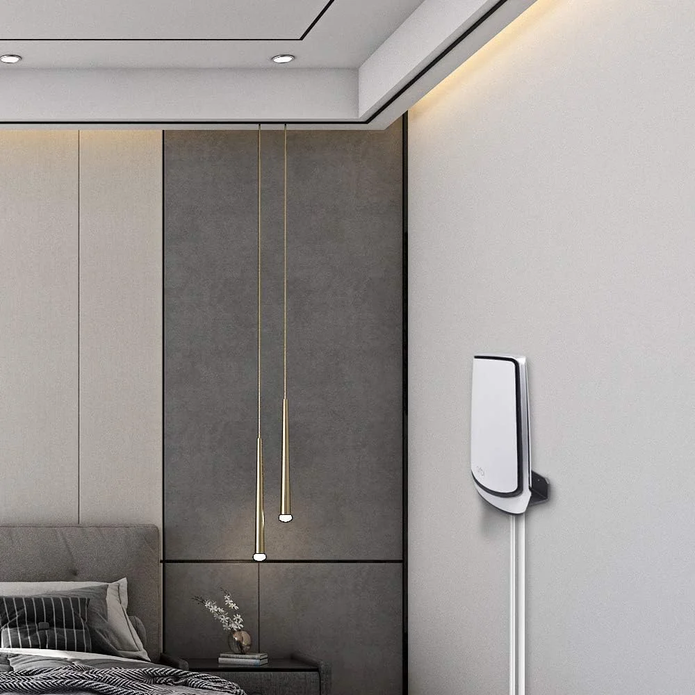 نگهدارنده دیواری VOMENC Orbi WiFi 6، سازگار با Orbi Ultra (RBK850)(RBK852)(RBK853)/(RBS750)(RBS751)(RBK752)/(AX5700)(AX6000) NETGEAR Orbi Mesh WiFi 6 System (بسته 2 عددی)