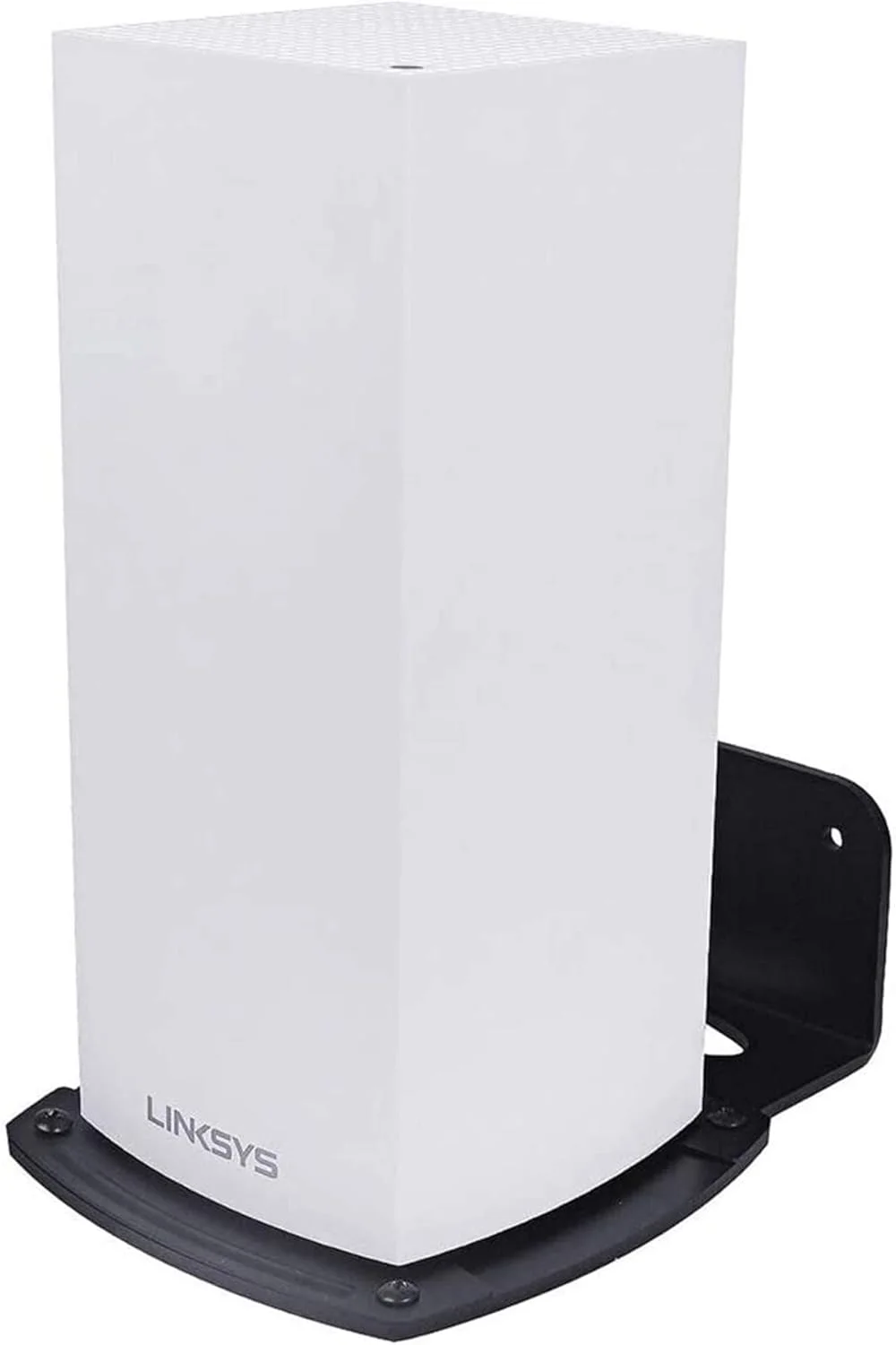 براکت دیواری روتر مش وای فای 6 Linksys Velop، پایه نگهدارنده دیواری، لوازم جانبی وای فای برای Linksys Velop Home Mesh با نصب آسان و صرفه جویی در فضا (تک بسته)