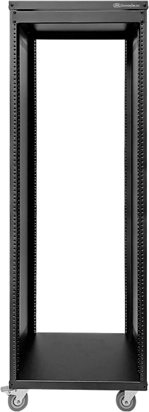 کابینت رک ایستاده 30 یونیت AxcessAbles RK با چرخ های گردان، سازگار با استانداردهای رک 10-32 (5 میلی متر USA و 6 میلی متر European) برای AV، DJ، سینمای خانگی، شبکه، سرور، کامپیوتر، الکترونیک - تصویر 2 کابینت رک ایستاده 30 یونیت AxcessAbles RK با چرخ های گردان، سازگار با استانداردهای رک 10-32 (5 میلی متر USA و 6 میلی متر European) برای AV، DJ، سینمای خانگی، شبکه، سرور، کامپیوتر، الکترونیک - تصویر 2