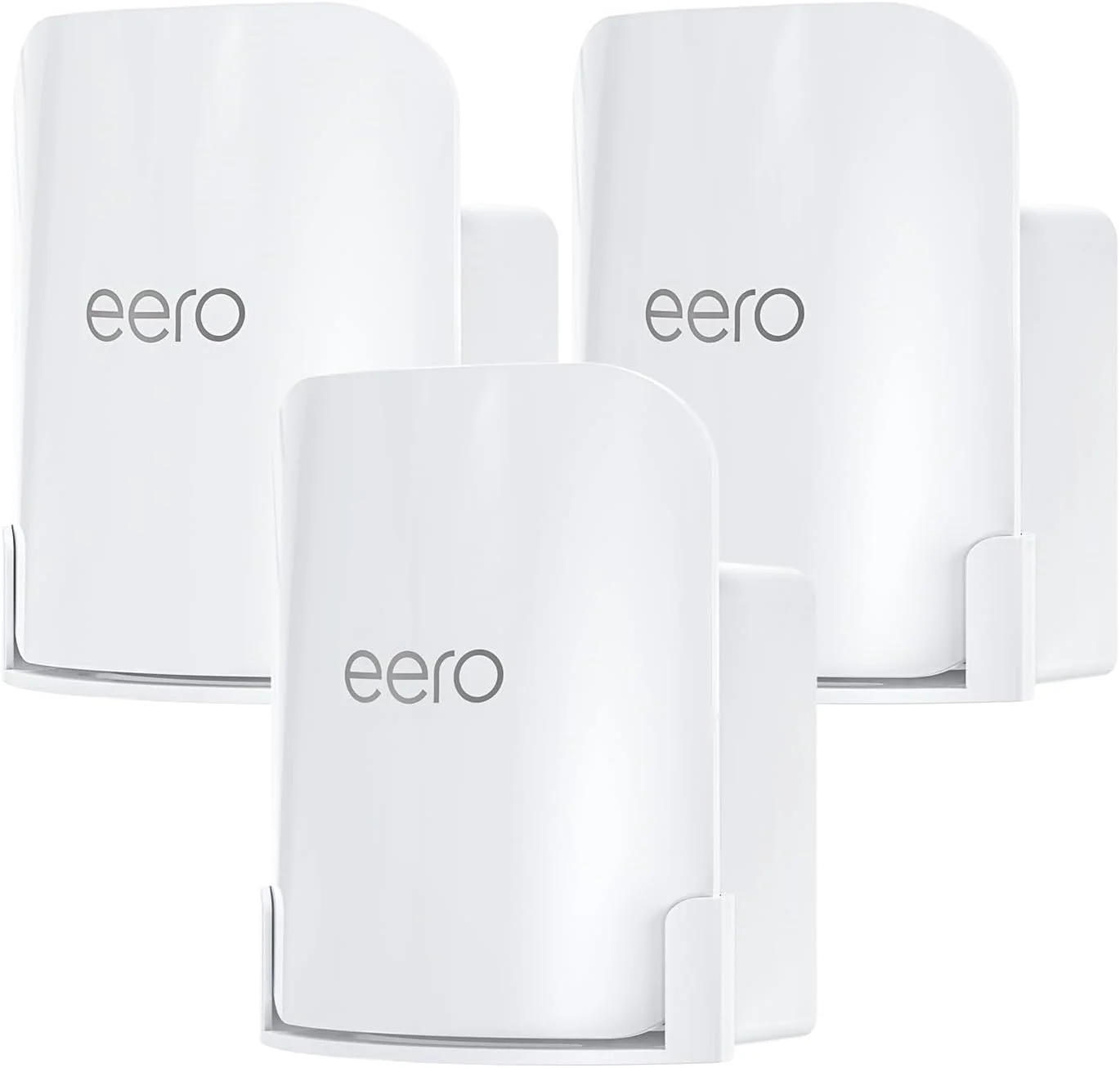 کیت نصب دیواری XLTTYWL erro Pro 7، براکت نصب پریز برق erro 7 Pro، بهینه سازی فضا و لوازم جانبی مدیریت کابل سازگار با روتر Wi-Fi 7 مش سه بانده erros Pro 7 (سفید، بسته 3 عددی)