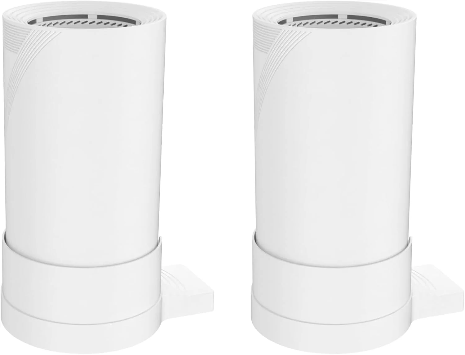 پایه سازگار با سیستم وای فای مش TP Link Deco BE85/BE95 - پایه دیواری ساده و محکم TP Link Deco BE85/BE95 با مدیریت کابل (سفید، بسته 2 عددی)