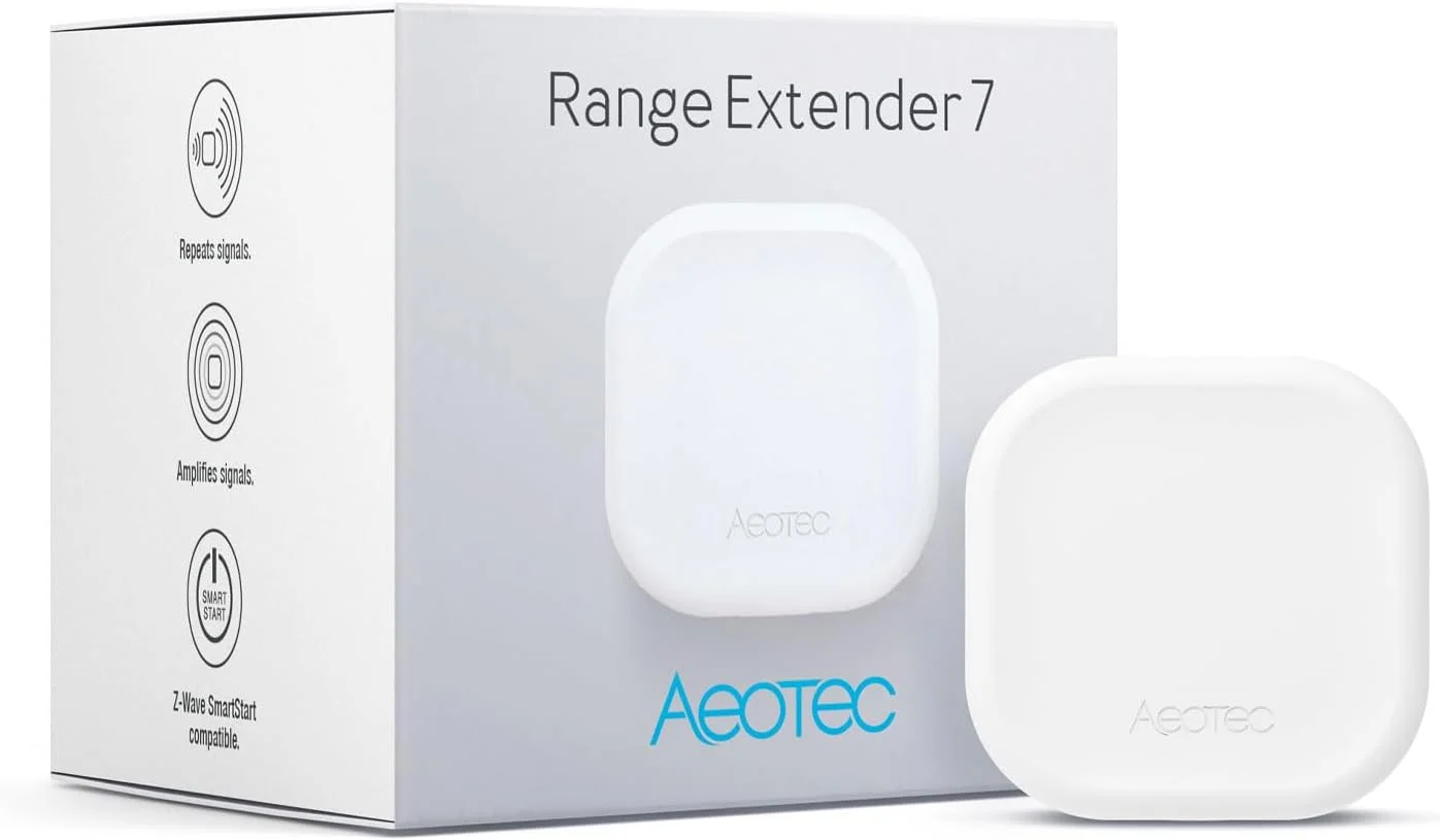 AEOTEC ZW189-C15 (یک عدد) توسعه دهنده برد 7 Zwave، تکرار کننده بی سیم