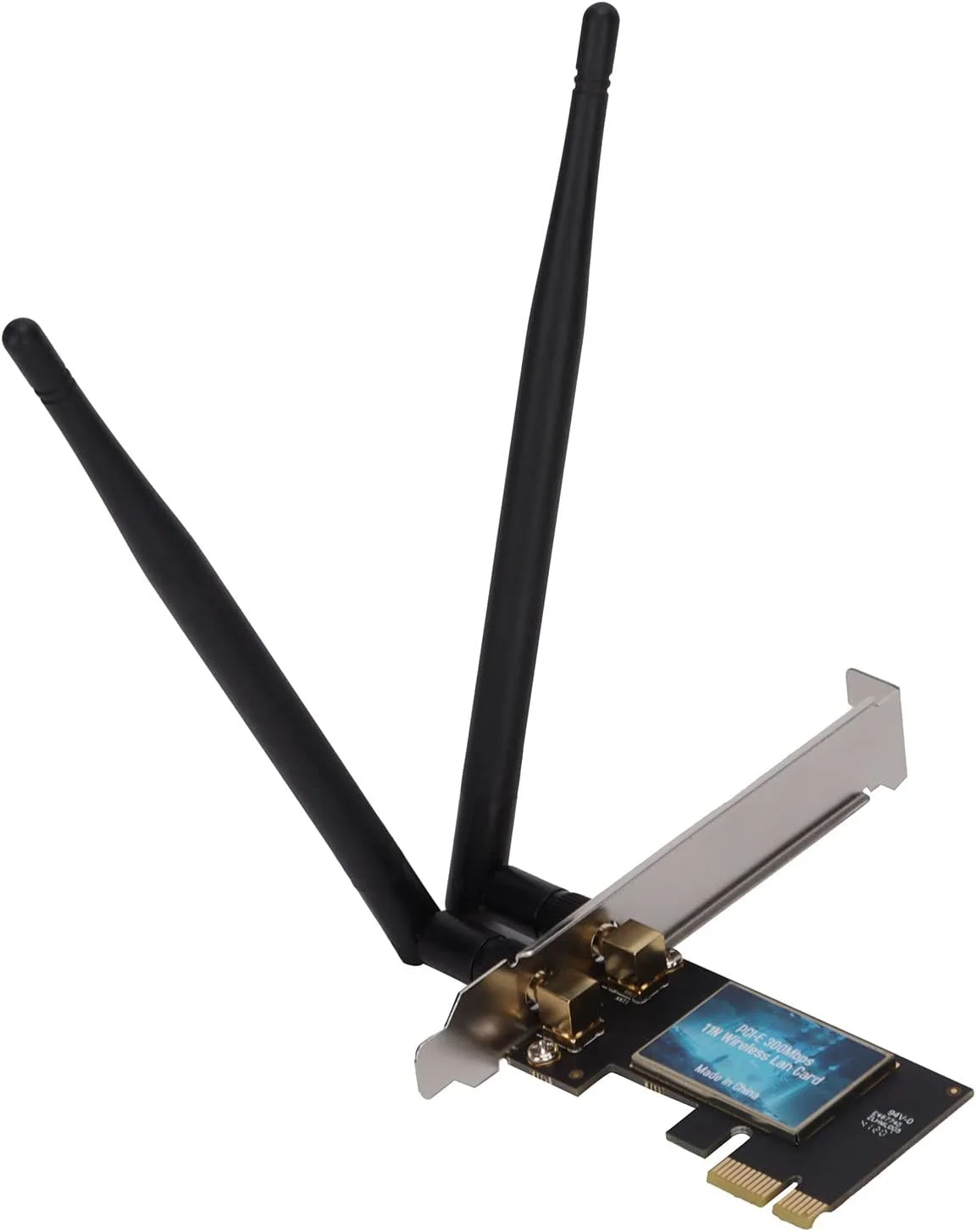 کارت شبکه بی‌سیم 11N، کارت‌های شبکه کامپیوتر، آنتن خارجی 2x5dBi با بهره بالا، با استفاده از تراشه کنترل اصلی با عملکرد بالا