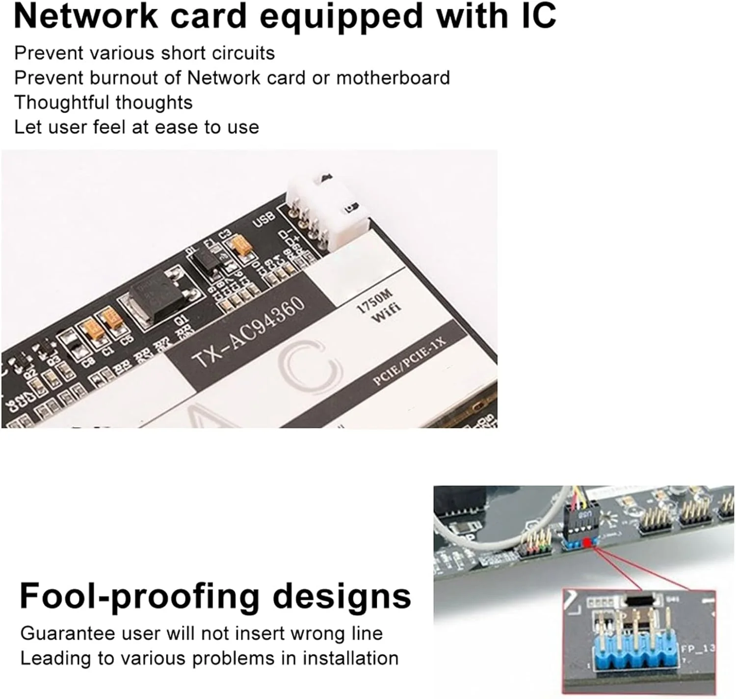 آداپتور وای فای بی سیم رومیزی XUMIUZIY، کارت وایرلس 802.11AC WiFi + برای کارت WLAN PCI E رومیزی + 3 آنتن BCM943602CS آداپتور وای فای بی سیم رومیزی XUMIUZIY، کارت وایرلس 802.11AC WiFi + برای کارت WLAN PCI E رومیزی + 3 آنتن BCM943602CS