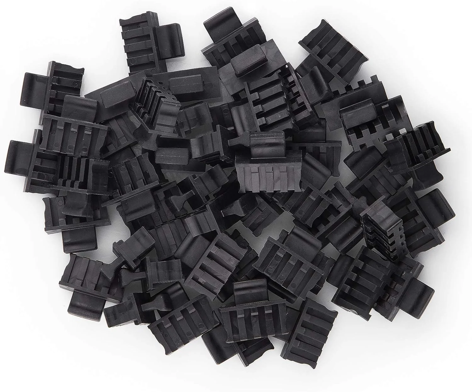 درپوش ضد گرد و غبار QSFP 10Gtek، محافظ پورت برای پورت QSFP، درپوش های ضد گرد و غبار فیبر نوری، محافظ پورت برای سوئیچ/کارت شبکه/روتر/مبدل های رسانه، PVC، بسته 50 عددی