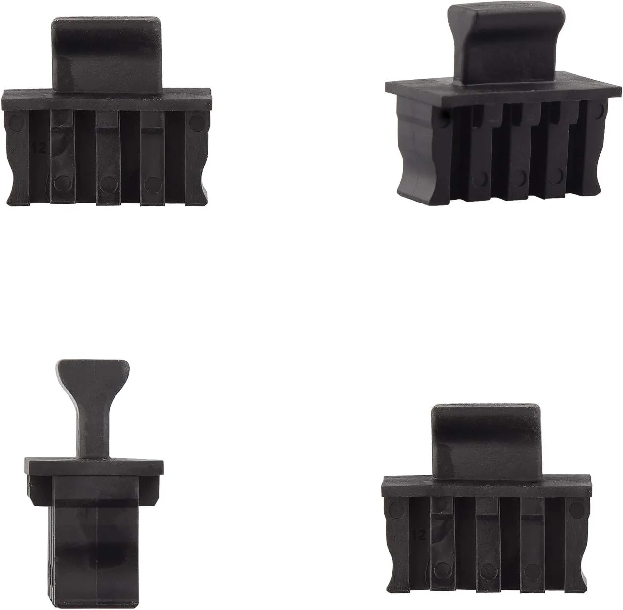 درپوش ضد گرد و غبار QSFP 10Gtek، محافظ پورت برای پورت QSFP، درپوش های ضد گرد و غبار فیبر نوری، محافظ پورت برای سوئیچ/کارت شبکه/روتر/مبدل های رسانه، PVC، بسته 50 عددی