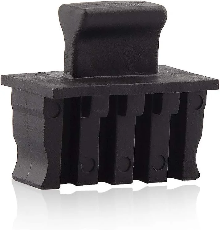 درپوش ضد گرد و غبار QSFP 10Gtek، محافظ پورت برای پورت QSFP، درپوش های ضد گرد و غبار فیبر نوری، محافظ پورت برای سوئیچ/کارت شبکه/روتر/مبدل های رسانه، PVC، بسته 50 عددی