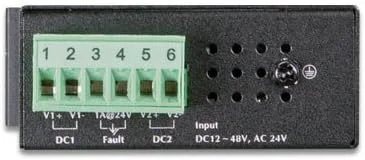 سوئیچ صنعتی 5 پورت 10/100TX پلنت تکنولوژی ISW-500T با اندازه فشرده IP30 (-40~75 درجه سانتیگراد)