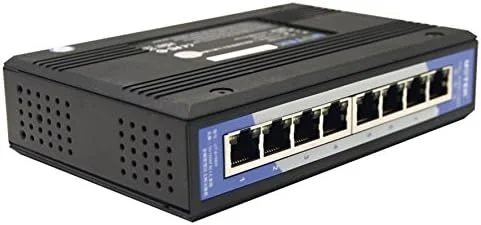 سوییچ اترنت غیر مدیریتی صنعتی SERVER-AE مدل UT-6408 با 8 پورت 10/100Mbps، مذاکره خودکار، فول دوبلکس، هاف دوبلکس، Auto MDI/MDI-X