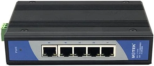 سوییچ اترنت غیر مدیریتی صنعتی SERVER-AE - UT-6405 با 5 پورت 10/100Mbps، مذاکره خودکار، فول دوبلکس، هاف دوبلکس، Auto MDI/MDI-X