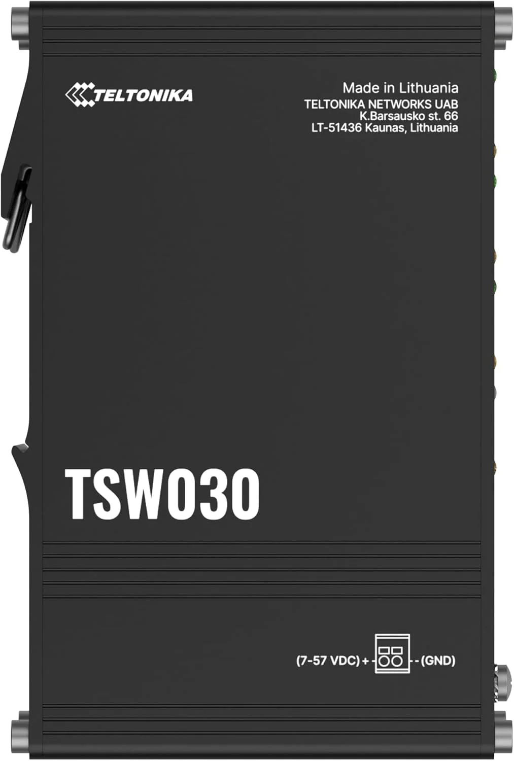 سوئیچ اترنت ریلی DIN صنعتی جمع و جور TELONIKA (TSW030)
