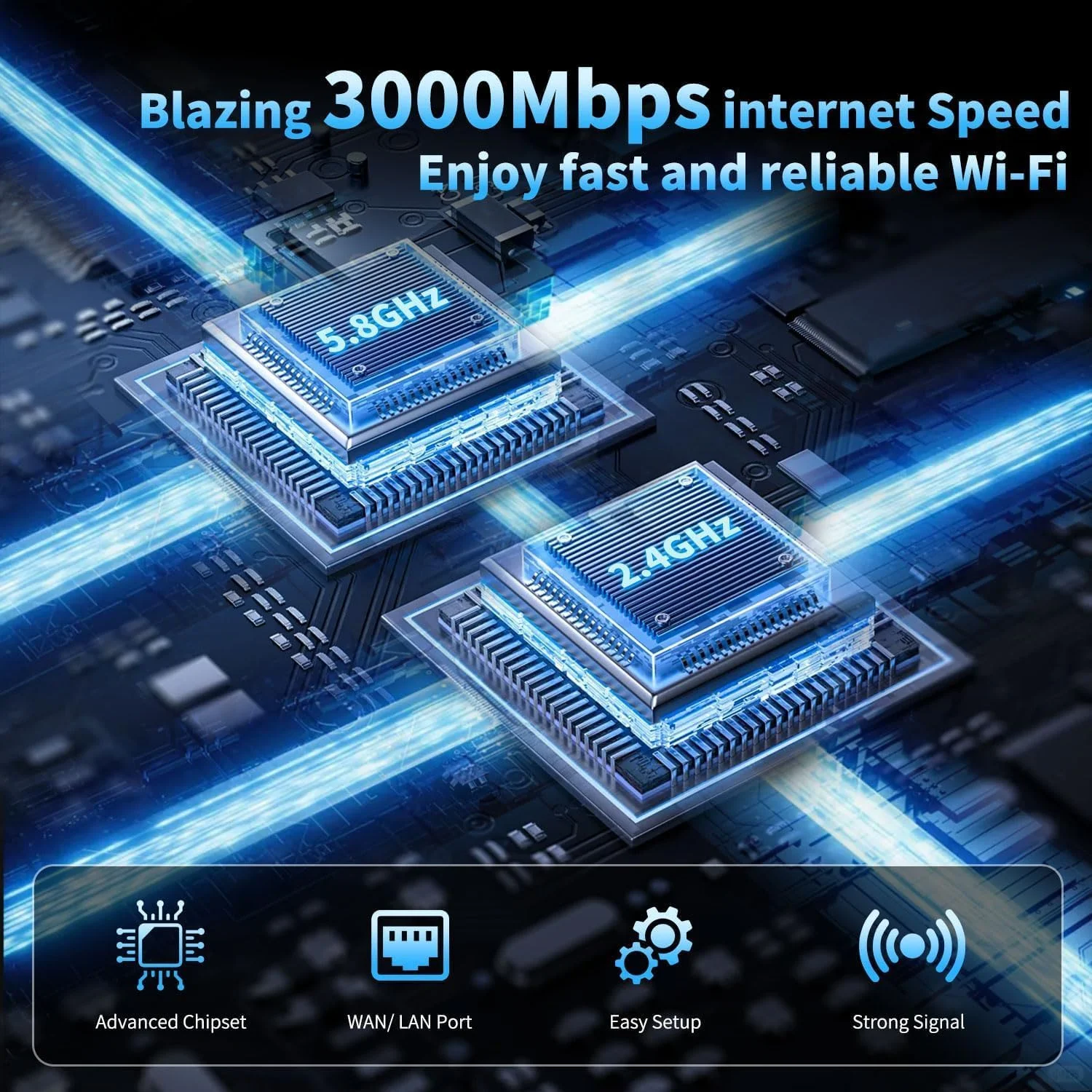 تقویت کننده سیگنال WiFi، تقویت کننده اینترنت، تقویت کننده بی سیم برد بلند، پوشش 930 متر مربع برای استفاده در منزل و فضای باز، توسعه دهنده سازگار با روتر جهانی با راه اندازی تک لمسی