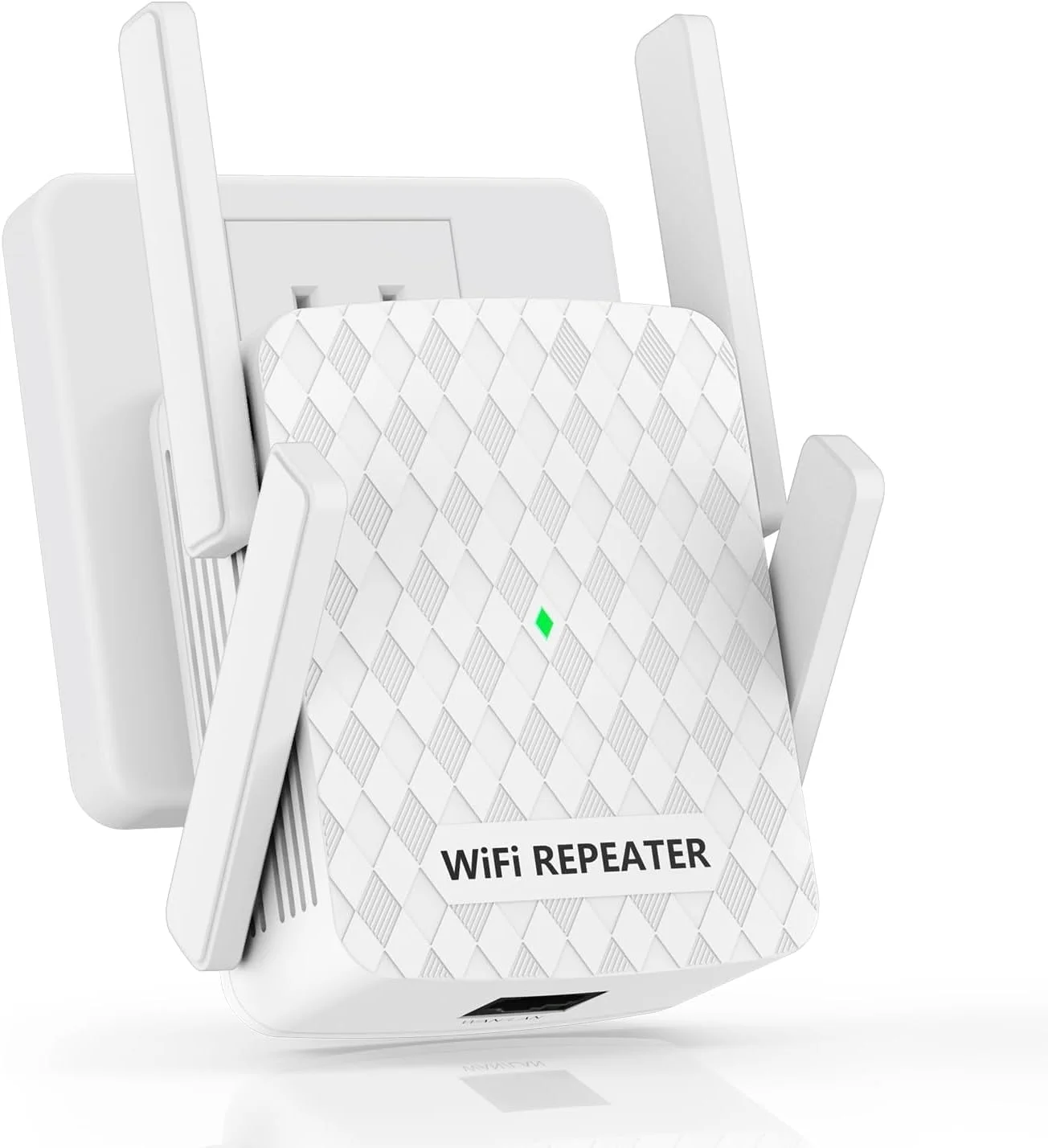 تقویت کننده WiFi، توسعه دهنده WiFi 1200 مگابیت بر ثانیه، تقویت کننده سیگنال توسعه دهنده محدوده WiFi، تکرار کننده بی سیم اینترنت برای پوشش خانگی تا 10000 فوت مربع، تقویت کننده WiFi، دو باند 2.4G/5G