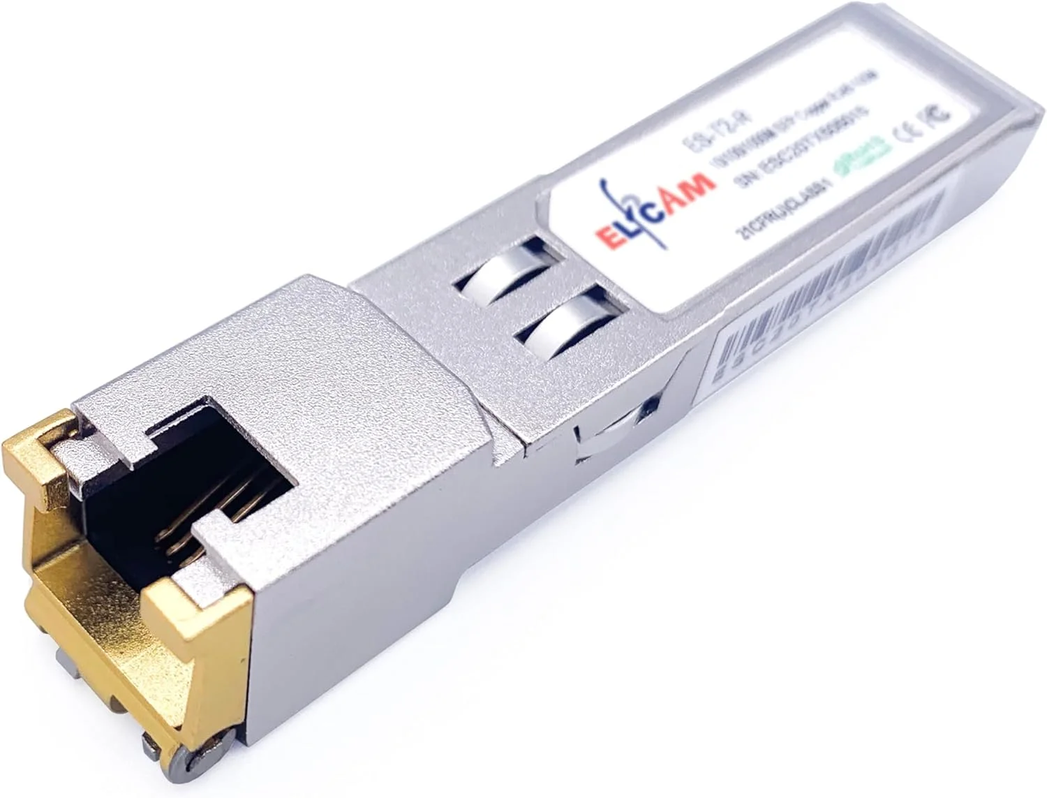 ماژول Elfcam® - 10Gb SFP+ در پورت RJ45، ماژول 10GB SFP+ مدل 10Gbase-T-30m، یک عدد