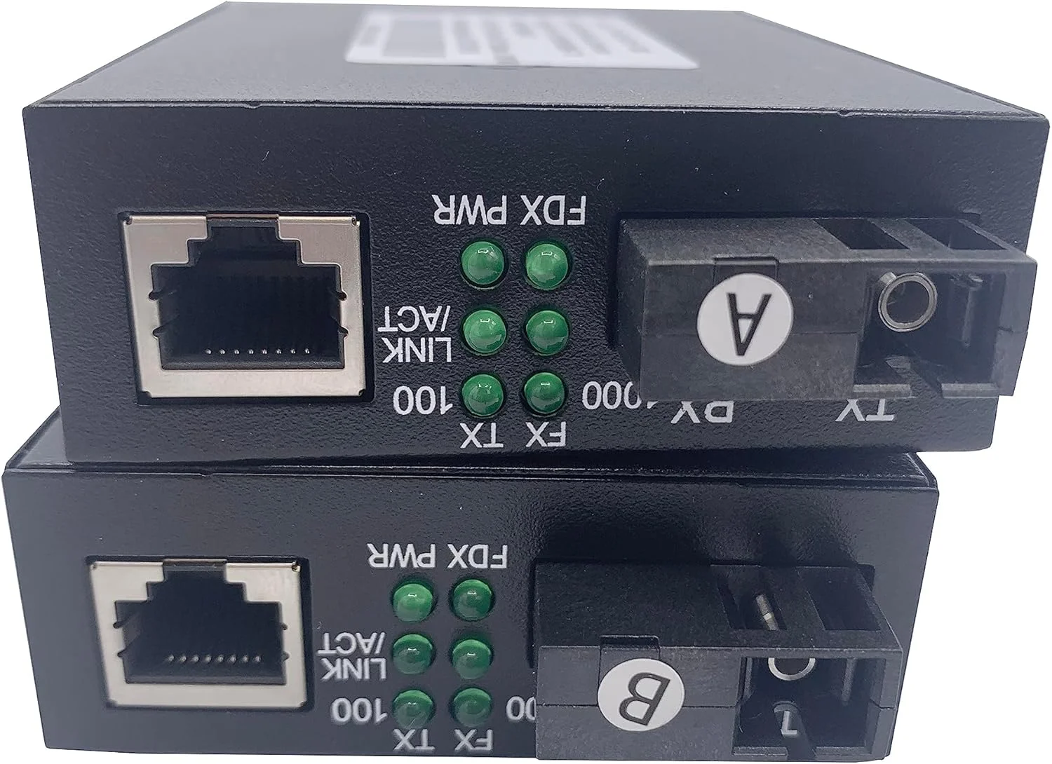 مبدل اترنت فیبر نوری Elfcam® - بسته 2 عددی، شامل مبدل رسانه SFP، تا فاصله 20 کیلومتر از طریق فیبر نوری SC تک حالته (1 پورت RJ45 * 1 پورت RJ45) مبدل اترنت فیبر نوری Elfcam® - بسته 2 عددی، شامل مبدل رسانه SFP، تا فاصله 20 کیلومتر از طریق فیبر نوری SC تک حالته (1 پورت RJ45 * 1 پورت RJ45)