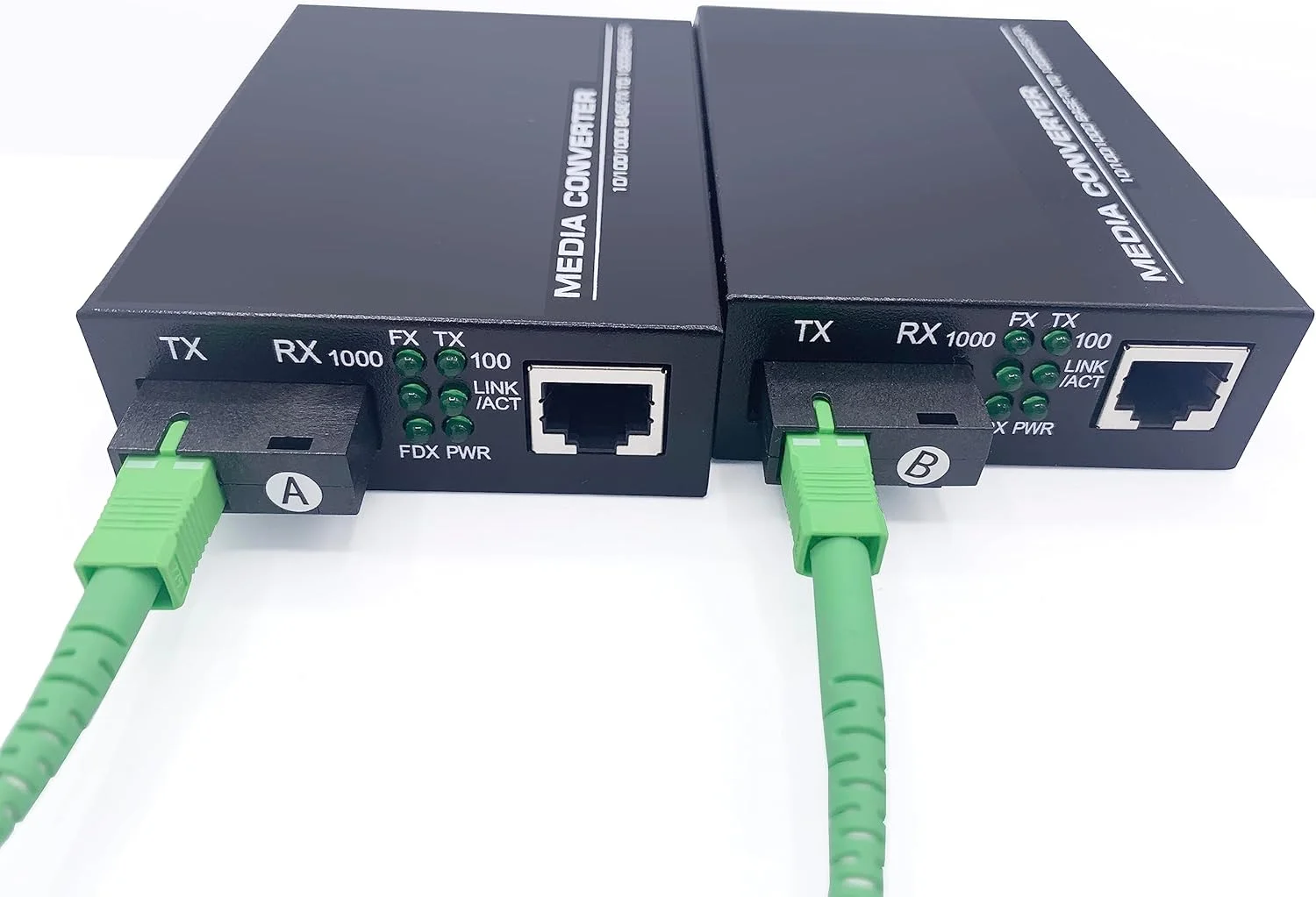 مبدل اترنت فیبر نوری Elfcam® - بسته 2 عددی، شامل مبدل رسانه SFP، تا فاصله 20 کیلومتر از طریق فیبر نوری SC تک حالته (1 پورت RJ45 * 1 پورت RJ45) مبدل اترنت فیبر نوری Elfcam® - بسته 2 عددی، شامل مبدل رسانه SFP، تا فاصله 20 کیلومتر از طریق فیبر نوری SC تک حالته (1 پورت RJ45 * 1 پورت RJ45)