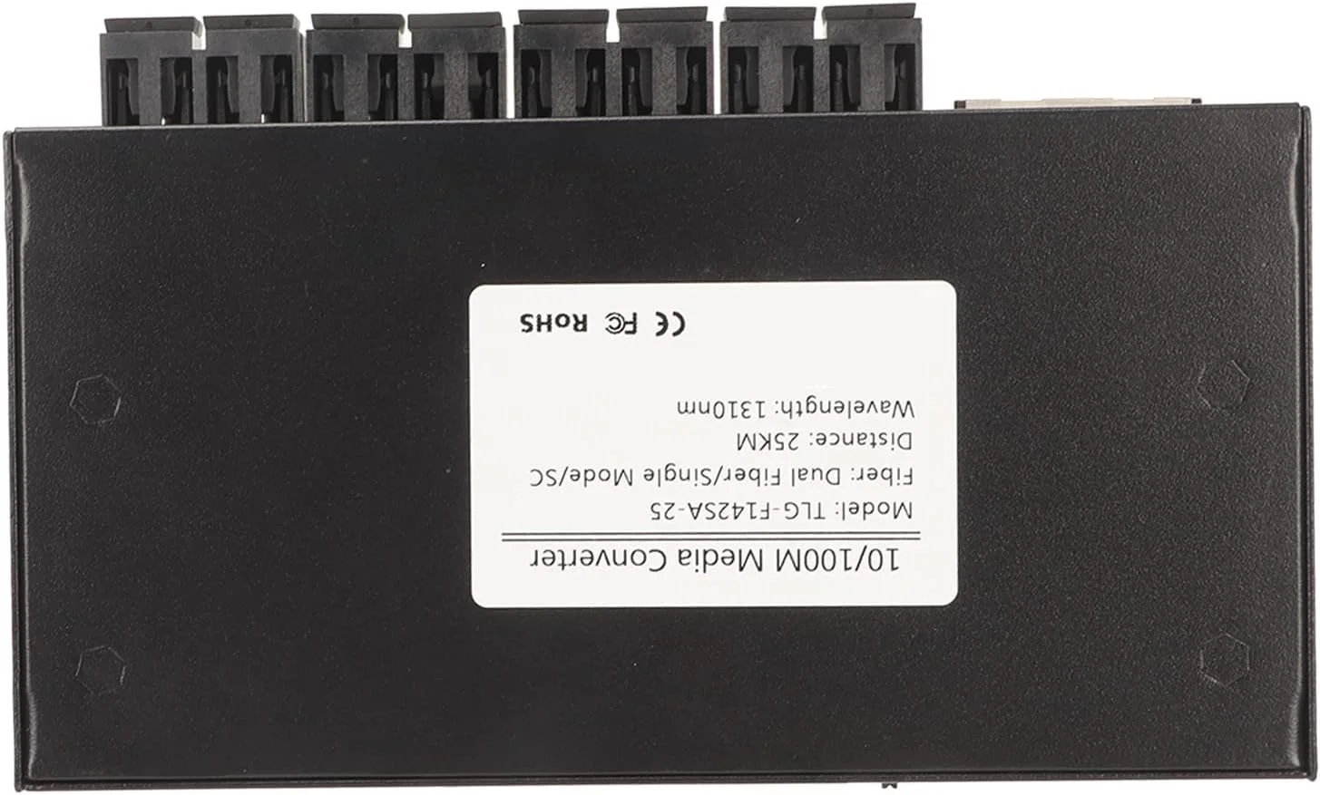 سوئیچ فیبر اترنت، مبدل رسانه فیبر نوری به اترنت، مذاکره خودکار 100-240 ولت 10 مگابیت بر ثانیه 100 مگابیت بر ثانیه Tx1310nm برای شبکه (دوشاخه بریتانیایی)