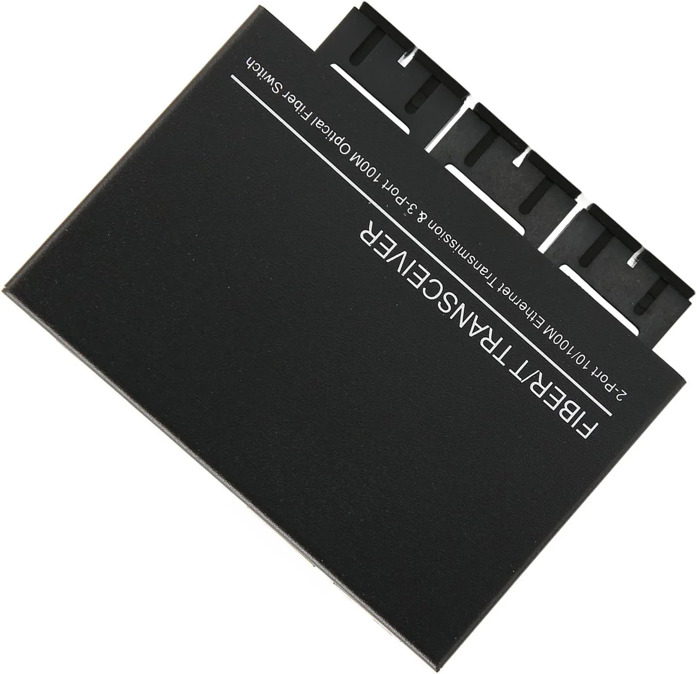 مبدل سوئیچ اترنت 1310 نانومتر، فرستنده و گیرنده اترنت فیبر نوری نشانگر LED، دارای 2 پورت SC داخلی، 100 مگابیت بر ثانیه، پورت های RJ 45، نصب آسان