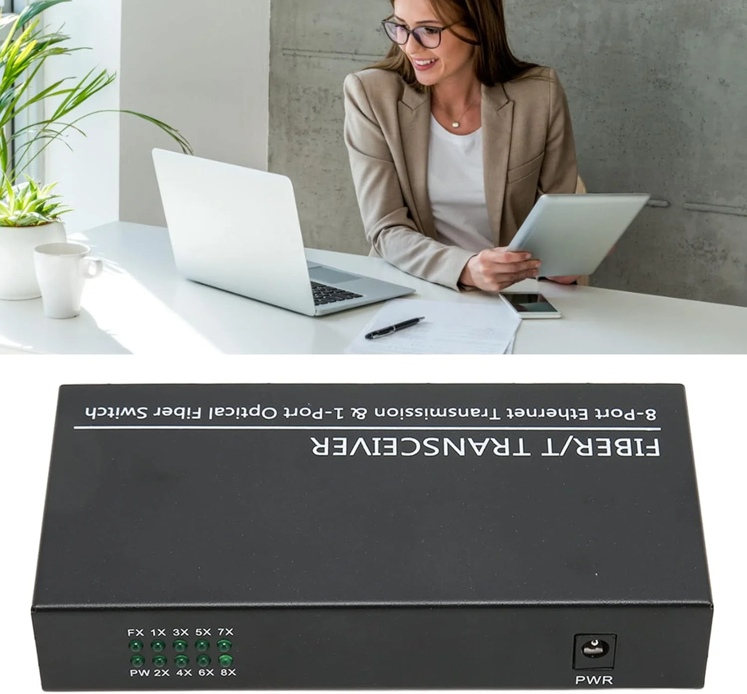 مبدل رسانه فیبر اترنت، 1 پورت نوری، 8 پورت الکتریکی، سوئیچ فیبر نوری 10/100M SFP، با IEEE 802.3 802.3u 802.3af، تا 120 کیلومتر مبدل رسانه فیبر اترنت، 1 پورت نوری، 8 پورت الکتریکی، سوئیچ فیبر نوری 10/100M SFP، با IEEE 802.3 802.3u 802.3af، تا 120 کیلومتر