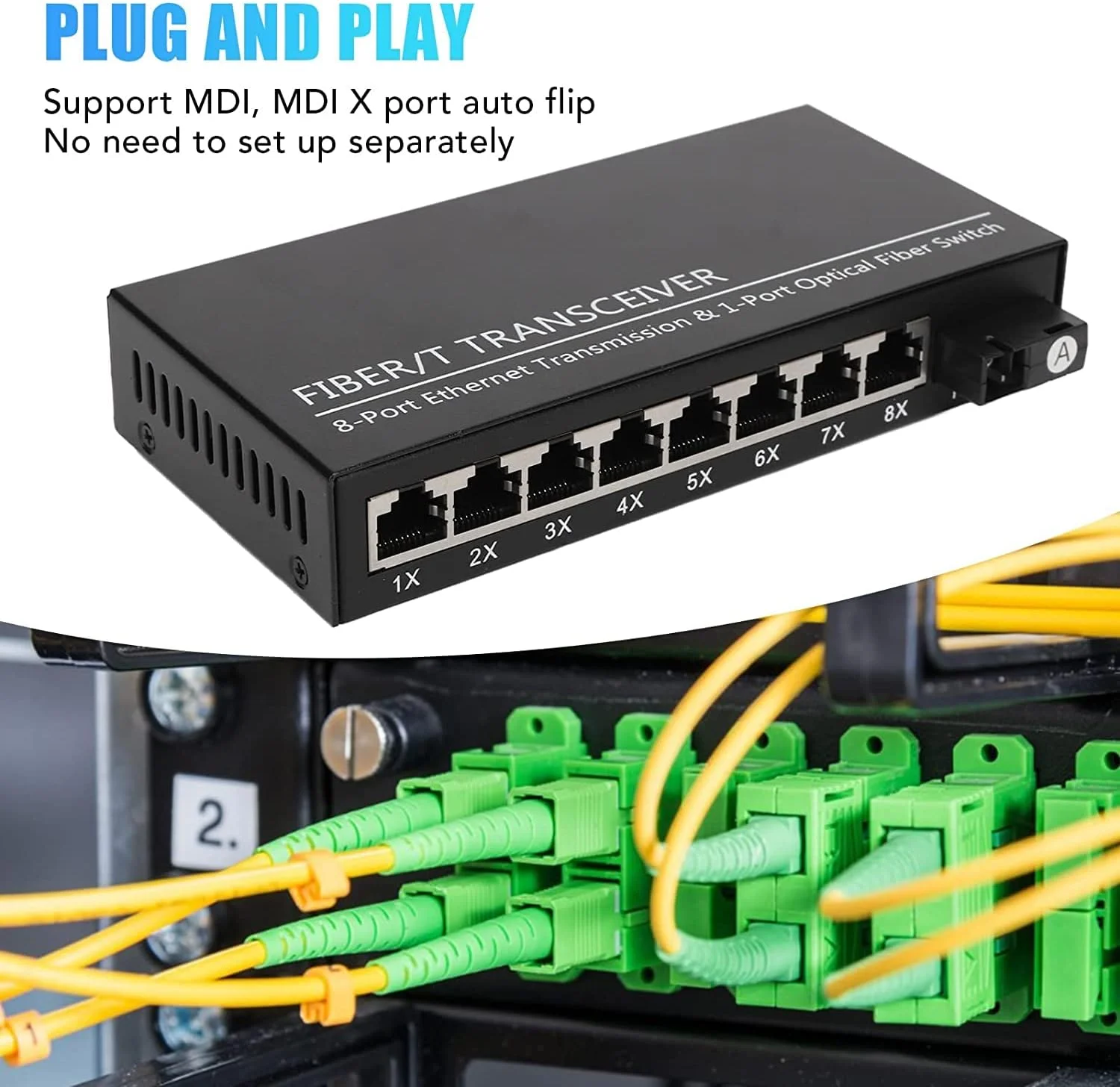 مبدل رسانه فیبر اترنت، فرستنده و گیرنده فیبر Tx1310nm RX1550nm 100-240V پورت نوری Plug and Play برای دفتر (پلاگین بریتانیا) مبدل رسانه فیبر اترنت، فرستنده و گیرنده فیبر Tx1310nm RX1550nm 100-240V پورت نوری Plug and Play برای دفتر (پلاگین بریتانیا)