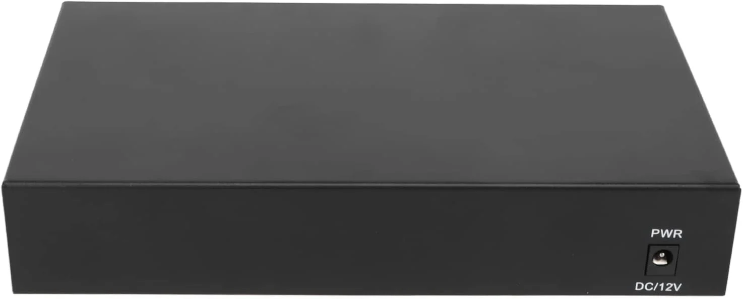 سوئیچ رسانه فیبر اترنت، فرستنده و گیرنده 2 پورت نوری Tx1310nm Rx1550nm، 16 پورت الکتریکی تا 25 کیلومتر پورت RJ45