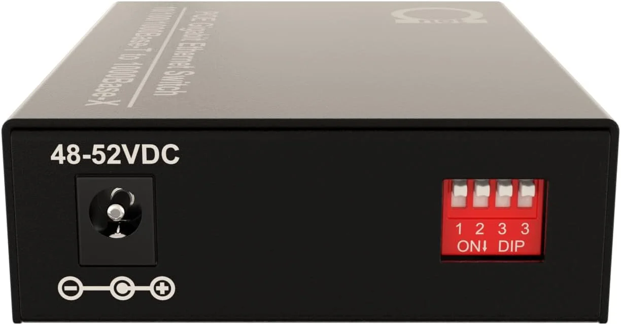 مبدل فیبر گیگابیتی 2 پورت PoE/PoE+ چند حالته LC 850 نانومتری - تامین کننده توان IEEE 802.3 PoE و PoE+ PSE از طریق اترنت و گسترش دهنده فیبر چند حالته با پشتیبانی از PoE PSE | تا 550 متر مبدل فیبر گیگابیتی 2 پورت PoE/PoE+ چند حالته LC 850 نانومتری - تامین کننده توان IEEE 802.3 PoE و PoE+ PSE از طریق اترنت و گسترش دهنده فیبر چند حالته با پشتیبانی از PoE PSE | تا 550 متر