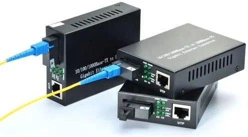 مبدل رسانه گیگابیتی Hanutech اترنت 10/100/1000 مگابیت بر ثانیه به فیبر نوری تک حالته تک رشته ای گیگابیتی 10/100/1000 مگابیت بر ثانیه SMSF تا 20 کیلومتر سوئیچ شبکه مبدل رسانه گیگابیتی Hanutech اترنت 10/100/1000 مگابیت بر ثانیه به فیبر نوری تک حالته تک رشته ای گیگابیتی 10/100/1000 مگابیت بر ثانیه SMSF تا 20 کیلومتر سوئیچ شبکه