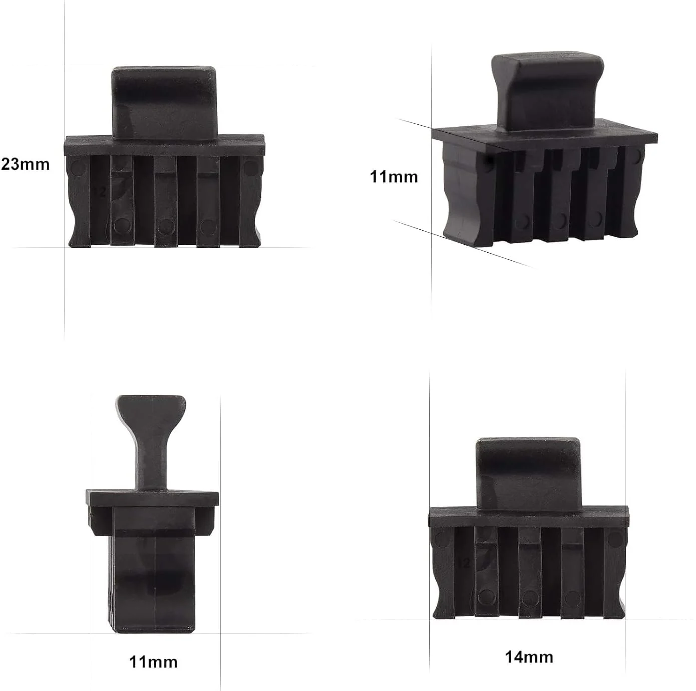 درپوش های ضد گرد و غبار QSFP+، محافظ پورت/درپوش فیبر نوری، درپوش/پلاگین ضد گرد و غبار برای ماژول فرستنده و گیرنده QSFP+/ سوئیچ/ کارت شبکه/ روتر/ مبدل رسانه، PVC، 50 عدد درپوش های ضد گرد و غبار QSFP+، محافظ پورت/درپوش فیبر نوری، درپوش/پلاگین ضد گرد و غبار برای ماژول فرستنده و گیرنده QSFP+/ سوئیچ/ کارت شبکه/ روتر/ مبدل رسانه، PVC، 50 عدد