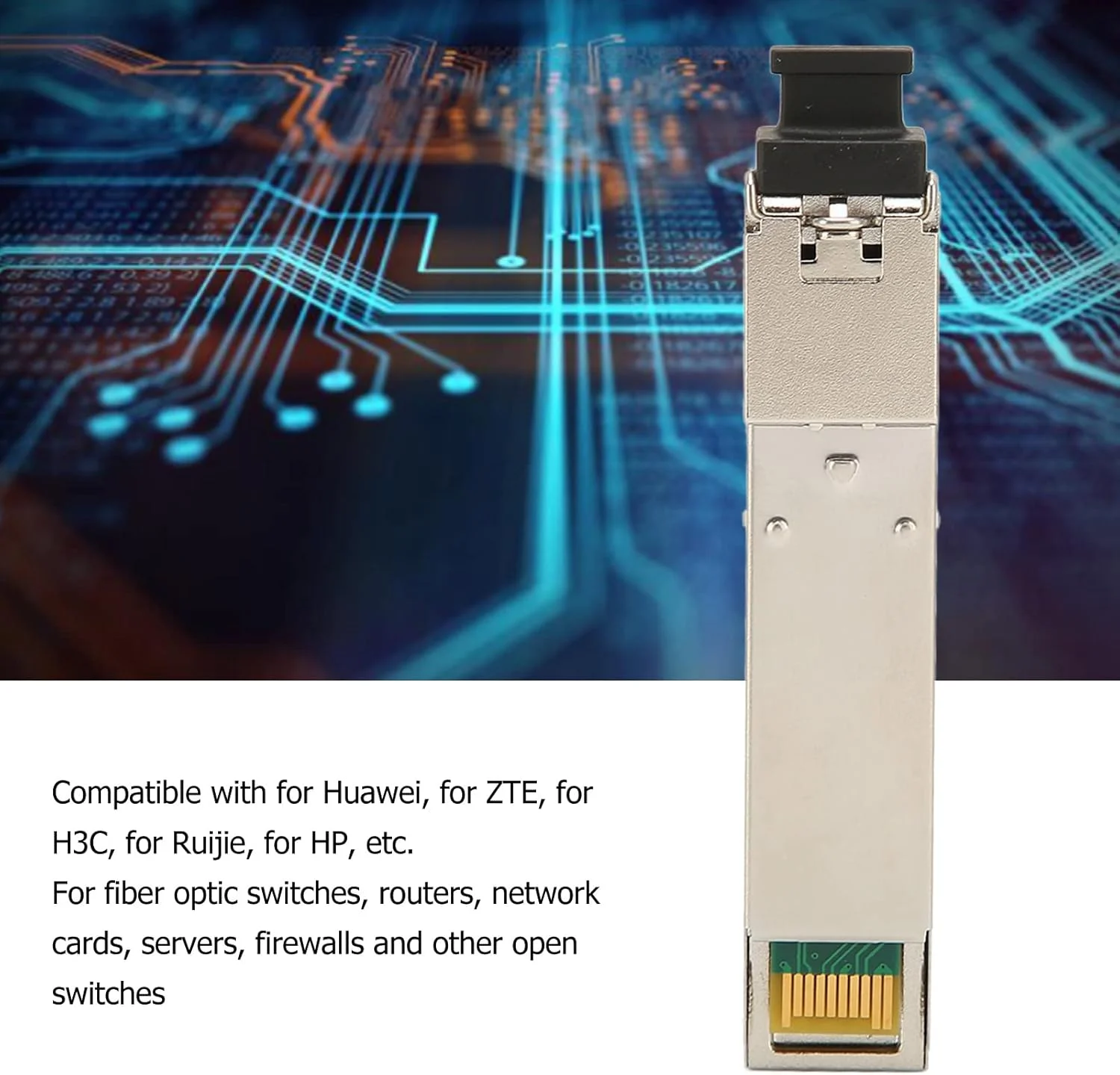 فرستنده و گیرنده نوری KOSDFOGE SFP، تک حالته تک فیبر 1.25G با طول موج 1310 نانومتر LC، انتقال 20 کیلومتر، پشتیبانی از DDM، ماژول نوری برای کارت های شبکه، مناسب برای سوئیچ های فیبر نوری، روترها و کارت های شبکه