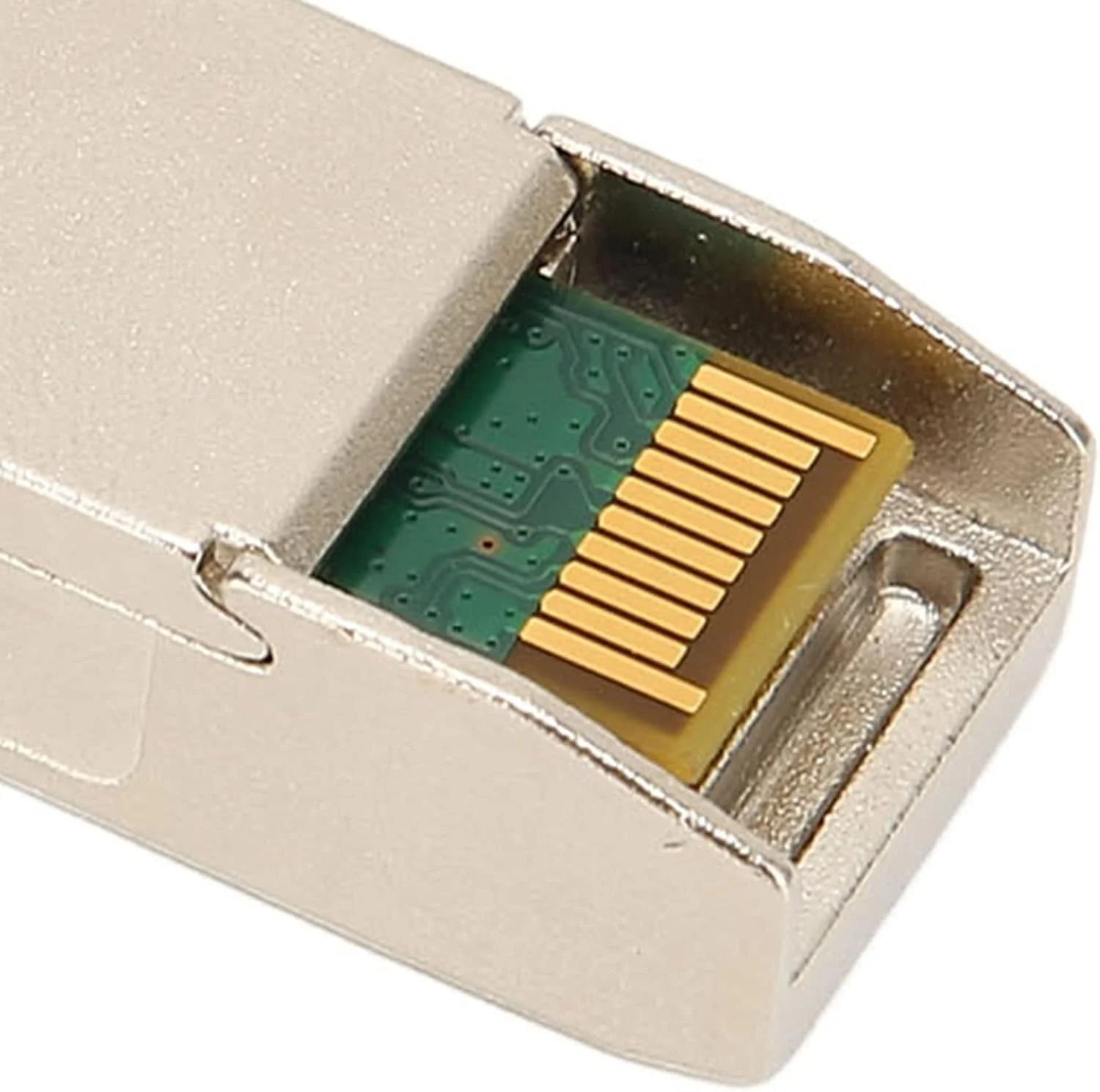 فرستنده و گیرنده SFP، تک حالته دو فیبر 10 گیگابیت بر ثانیه TX1330 نانومتر LC 40 کیلومتر آلیاژ روی با پشتیبانی از DDM، فرستنده و گیرنده نوری برای سوئیچ های فیبر، روترها، کارت های شبکه