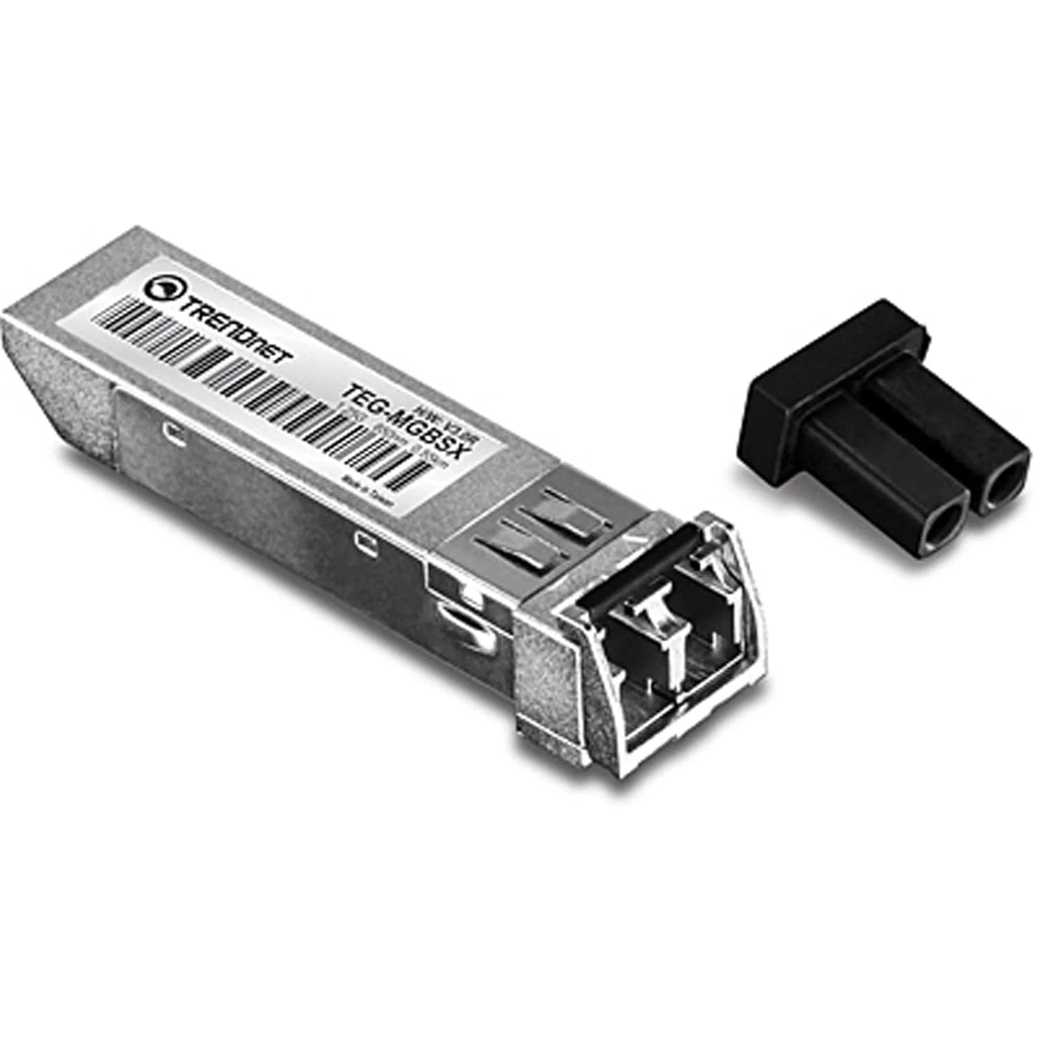 ماژول چند حالته LC مدل TRENDnet SFP، تا 550 متر، Mini-GBIC، قابلیت اتصال سریع، IEEE 802.3z Gigabit Ethernet، پشتیبانی از سرعت تا 1.25 گیگابیت بر ثانیه، نقره ای، TEG-MGBSX