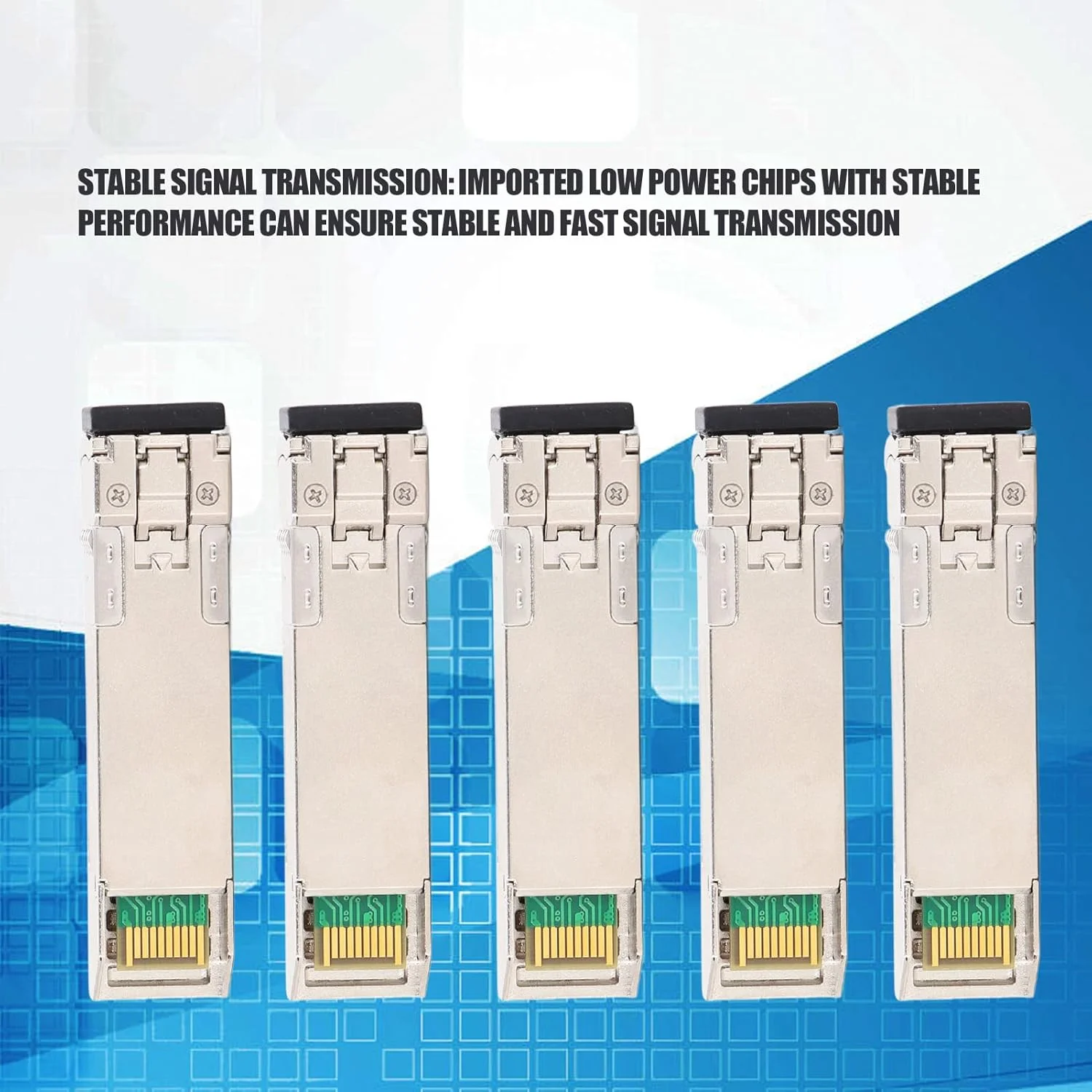 ماژول نوری SFP، انتقال تصفیه فیبر تک حالته 1.25 گیگابیت بر ثانیه، رابط LC دوگانه 1310 نانومتری، SFP GE-LX، ماژول شبکه نوری فیبر پرسرعت ماژول نوری SFP، انتقال تصفیه فیبر تک حالته 1.25 گیگابیت بر ثانیه، رابط LC دوگانه 1310 نانومتری، SFP GE-LX، ماژول شبکه نوری فیبر پرسرعت