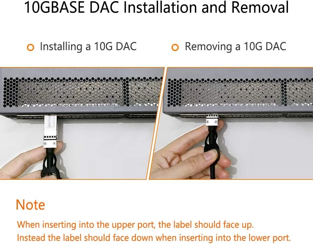 کابل 10G SFP+ DAC، 0.5 متری (1.64 فوت) پسیو Twinax Direct Attach Copper 10GBASE-CU برای سیسکو، یوبیکیوتی، دی-لینک، سوپرمیکرو، نت گیر، میکروتیک