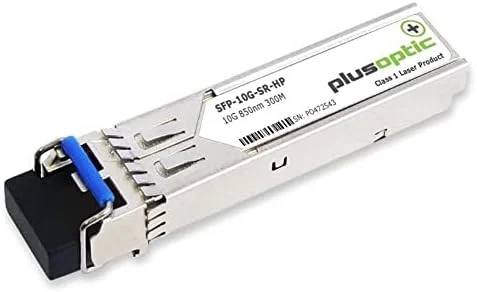 ماژول فرستنده فیبر نوری SFP+ با سرعت 10000 مگابیت بر ثانیه، طول موج 850 نانومتر (فیبر نوری 10000 مگابیت بر ثانیه، SFP+، LC، SR، 300 متر)