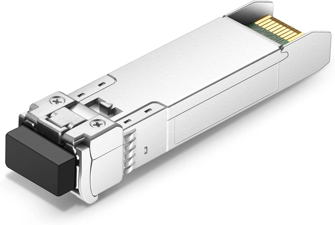 ماژول QSFPTEK 10GBASE-LR SFP، فرستنده و گیرنده نوری SFP+ 1310 نانومتر 10 کیلومتر Duplex LC SMF DOM، MINI GBIC سازگار SFP-10G-LR، و سایر سوئیچ های باز، 1 عدد