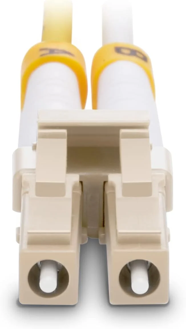 کابل فیبر نوری OM3 LC به LC، 50/125μm 10Gb Multi-Mode SFP فیبر جامپر Duplex، سیم فیبر نوری برای MMF SFP Transceiver، روتر، شبکه های فیبر و غیره، 2 متر (6.56 فوت)