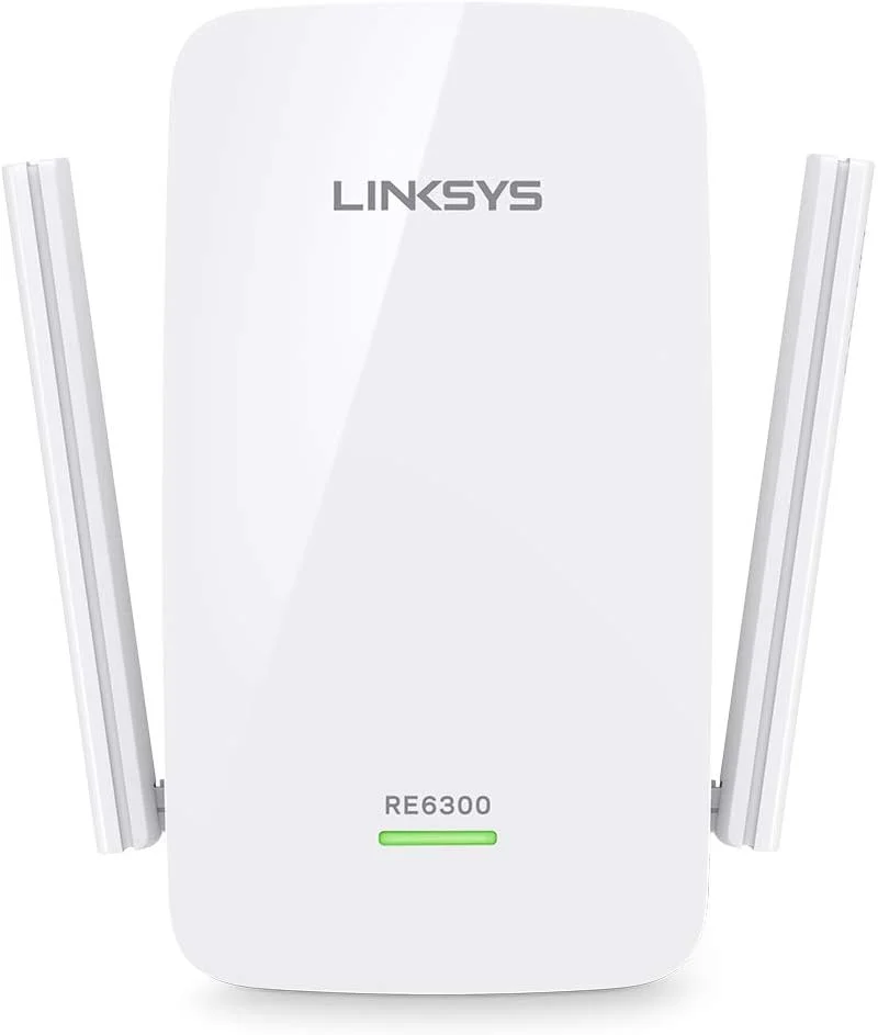 تقویت کننده محدوده وای فای دو بانده گیگابیتی Linksys AC750 Boost (تقویت کننده/تکرار کننده وای فای RE6300)