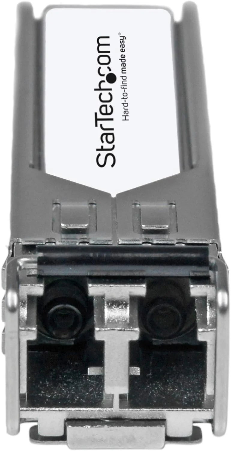 ماژول SFP سازگار با Extreme Networks 10052 مدل StarTech.com - 1000BASE-LX - فرستنده و گیرنده فیبر نوری تک حالته 1GbE SMF - اترنت گیگابیتی 1GE SFP - LC 10km - 1310nm - DDM (10052-ST)