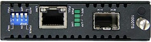 مبدل فیبر به اترنت گیگابیتی StarTech.com با اسلات باز SFP - مبدل فیبر به اترنت - مبدل رسانه ای اترنت گیگابیتی (ET91000SFP2)