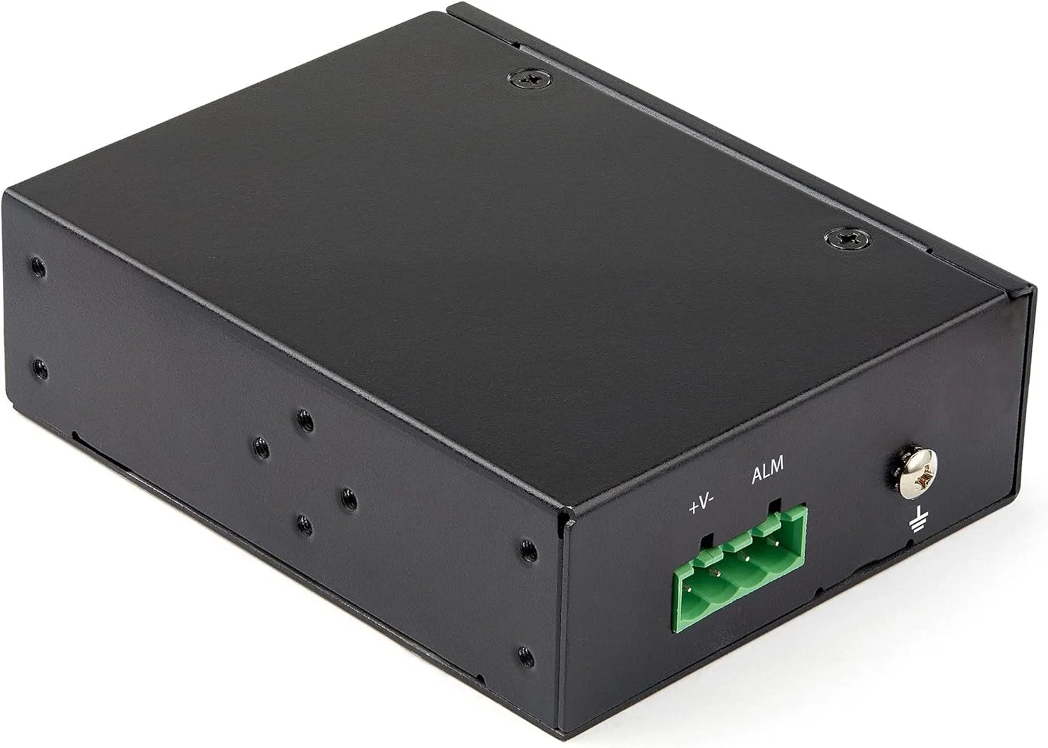 مبدل رسانه فیبر به اترنت صنعتی StarTech.com - SFP گیگابیتی به RJ45/ Cat6 - فیبر نوری تک حالته/چند حالته به شبکه گیگابیتی مسی - 12-56 ولت DC - IP-30/ -40 تا +75 درجه سانتیگراد (IMC1GSFP)