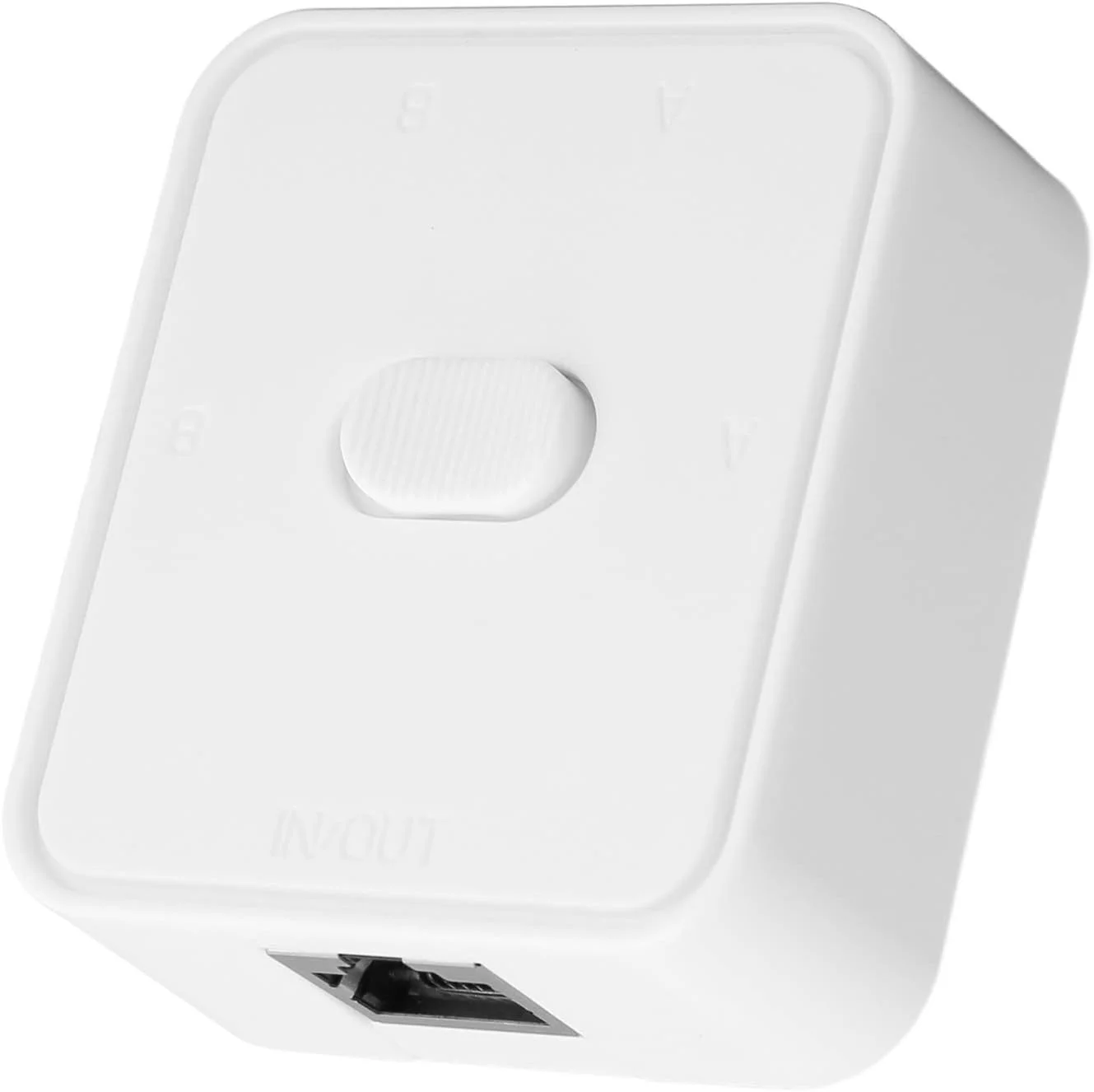 سوییچ شبکه اترنت غیر مدیریتی 2 پورت گیگابیتی، اسپلیتر اترنت 10/100/1000 مگابیت بر ثانیه 2 ورودی 1 خروجی 1 ورودی 2 خروجی توسعه دهنده PoE آداپتور اسپلیتر شبکه RJ45