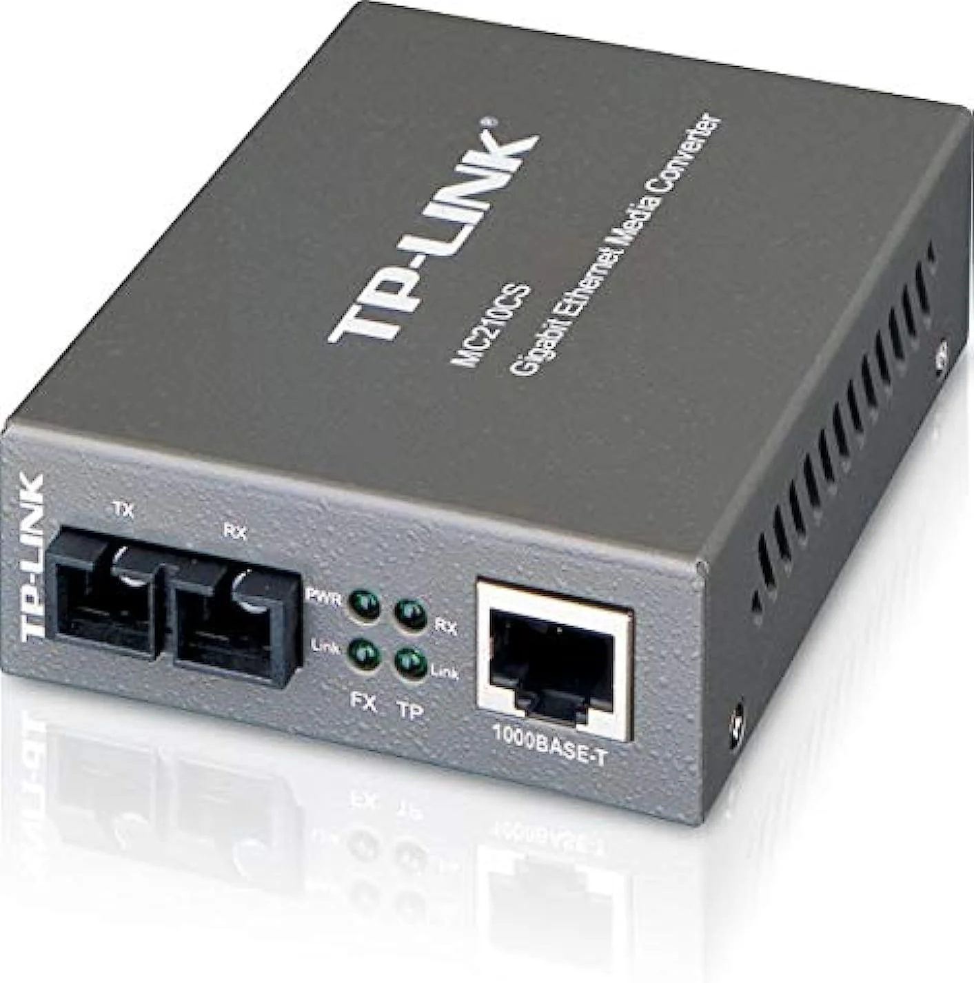 مبدل رسانه ای گیگابیتی تک حالته TP-Link MC210CS