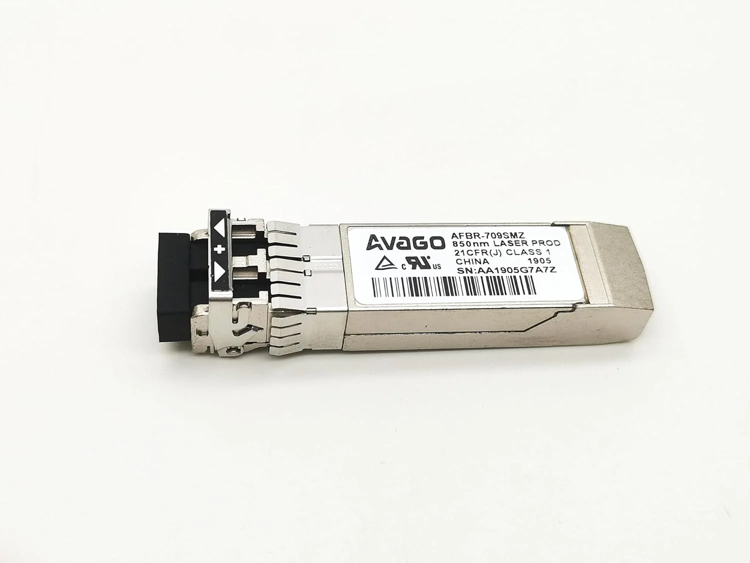 فرستنده-گیرنده 10G SFP+ مدل AVAGO AFBR-709SMZ با طول موج 850 نانومتر و برد 300 متر، ماژول فیبر نوری SFP، اترنت 10 گیگابیتی، فرستنده-گیرنده SFP+ با طول موج 850 نانومتر و استاندارد 10GBase-SR/SW فرستنده-گیرنده 10G SFP+ مدل AVAGO AFBR-709SMZ با طول موج 850 نانومتر و برد 300 متر، ماژول فیبر نوری SFP، اترنت 10 گیگابیتی، فرستنده-گیرنده SFP+ با طول موج 850 نانومتر و استاندارد 10GBase-SR/SW