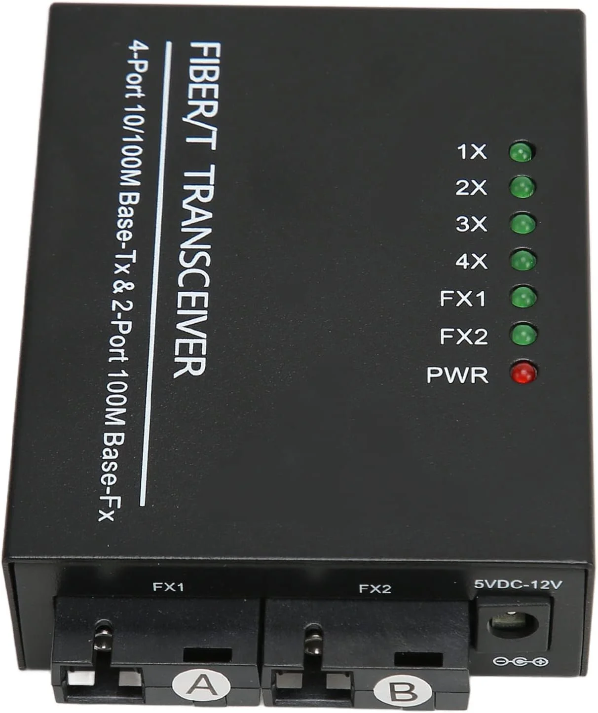 فرستنده و گیرنده فیبر نوری، Tx1310nm/Rx1550nm، تک فیبر تک حالته، پورت نوری 100 مگابیت بر ثانیه، پورت الکتریکی 10/100 مگابیت بر ثانیه، شبکه اترنت سریع تا 25 کیلومتر