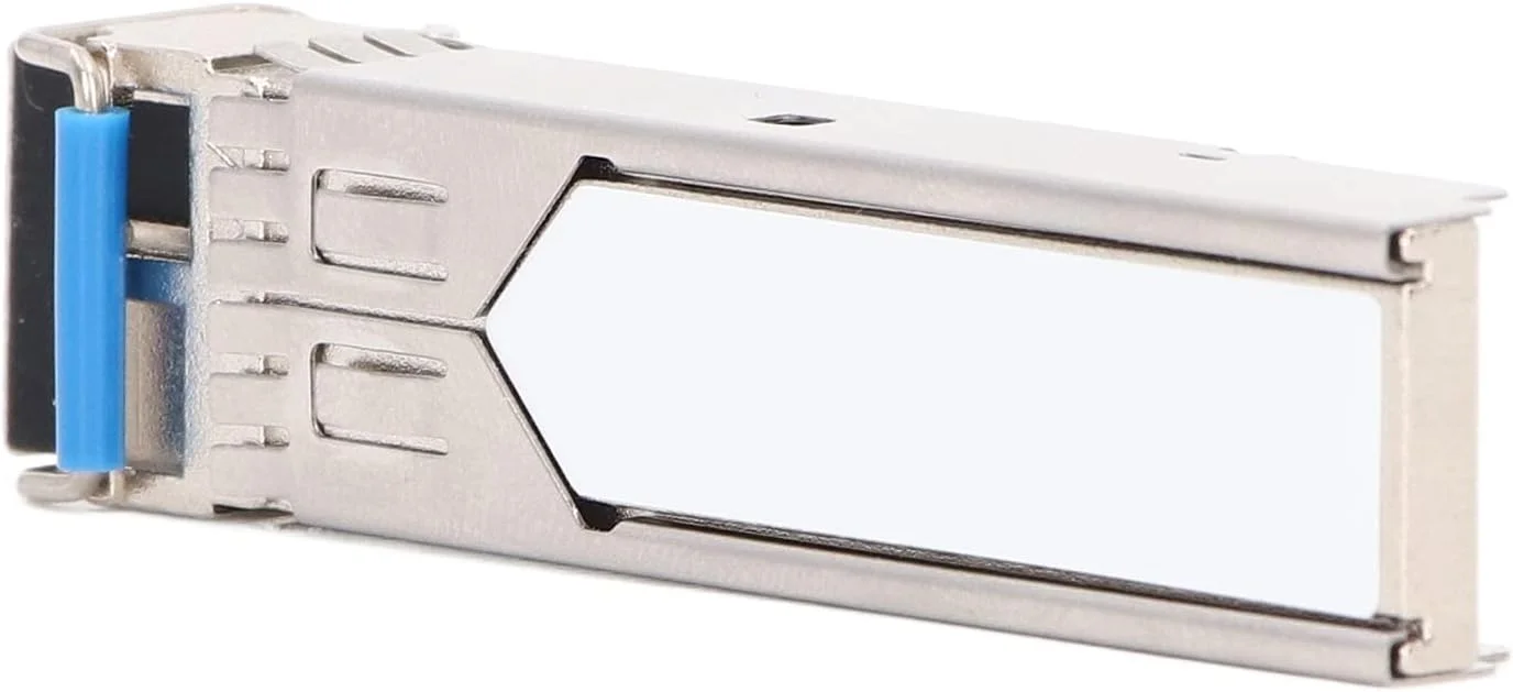ماژول انتقال SFP با سرعت 1.25 گیگابیت بر ثانیه، تک حالته تک فیبر، طول موج TX1310/RX1550 نانومتر، بدنه آلیاژ روی، برای ارتباطات فیبر نوری و تجهیزات شبکه
