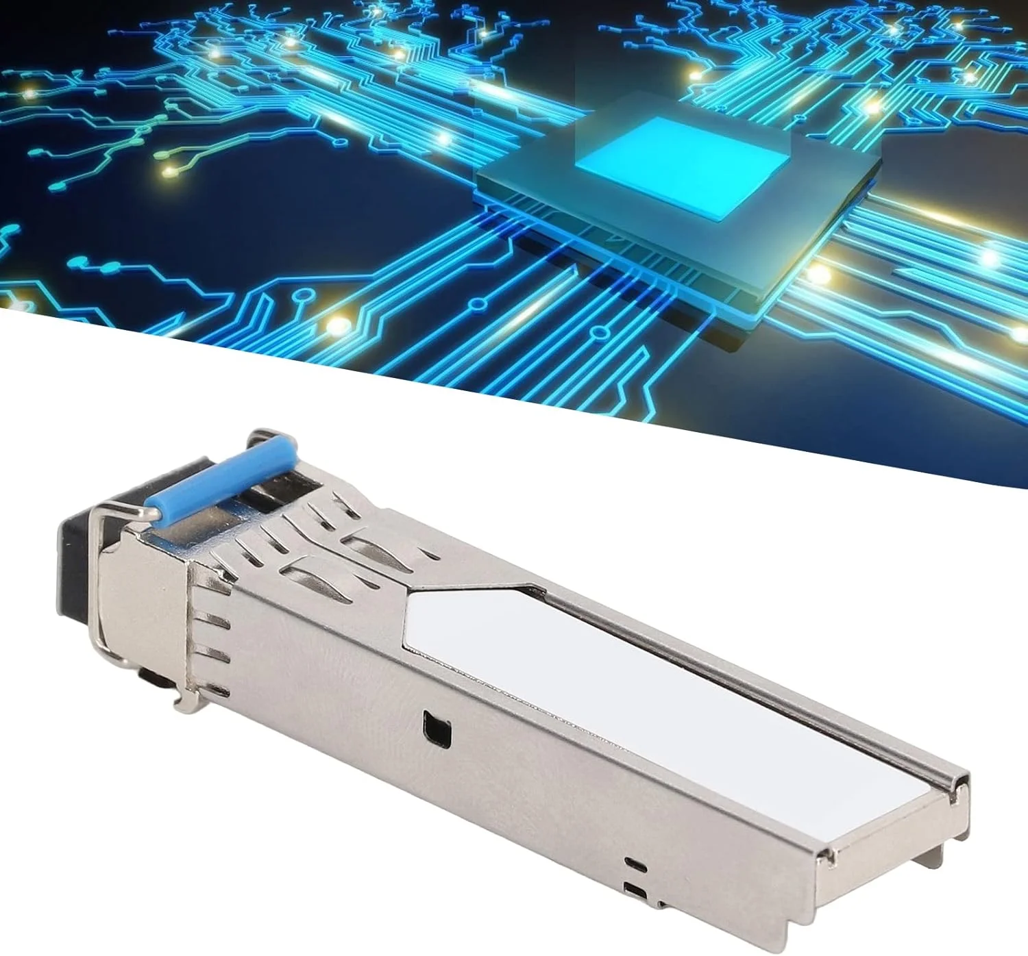 ماژول انتقال SFP با سرعت 1.25 گیگابیت بر ثانیه، تک حالته تک فیبر، طول موج TX1310/RX1550 نانومتر، بدنه آلیاژ روی، برای ارتباطات فیبر نوری و تجهیزات شبکه ماژول انتقال SFP با سرعت 1.25 گیگابیت بر ثانیه، تک حالته تک فیبر، طول موج TX1310/RX1550 نانومتر، بدنه آلیاژ روی، برای ارتباطات فیبر نوری و تجهیزات شبکه